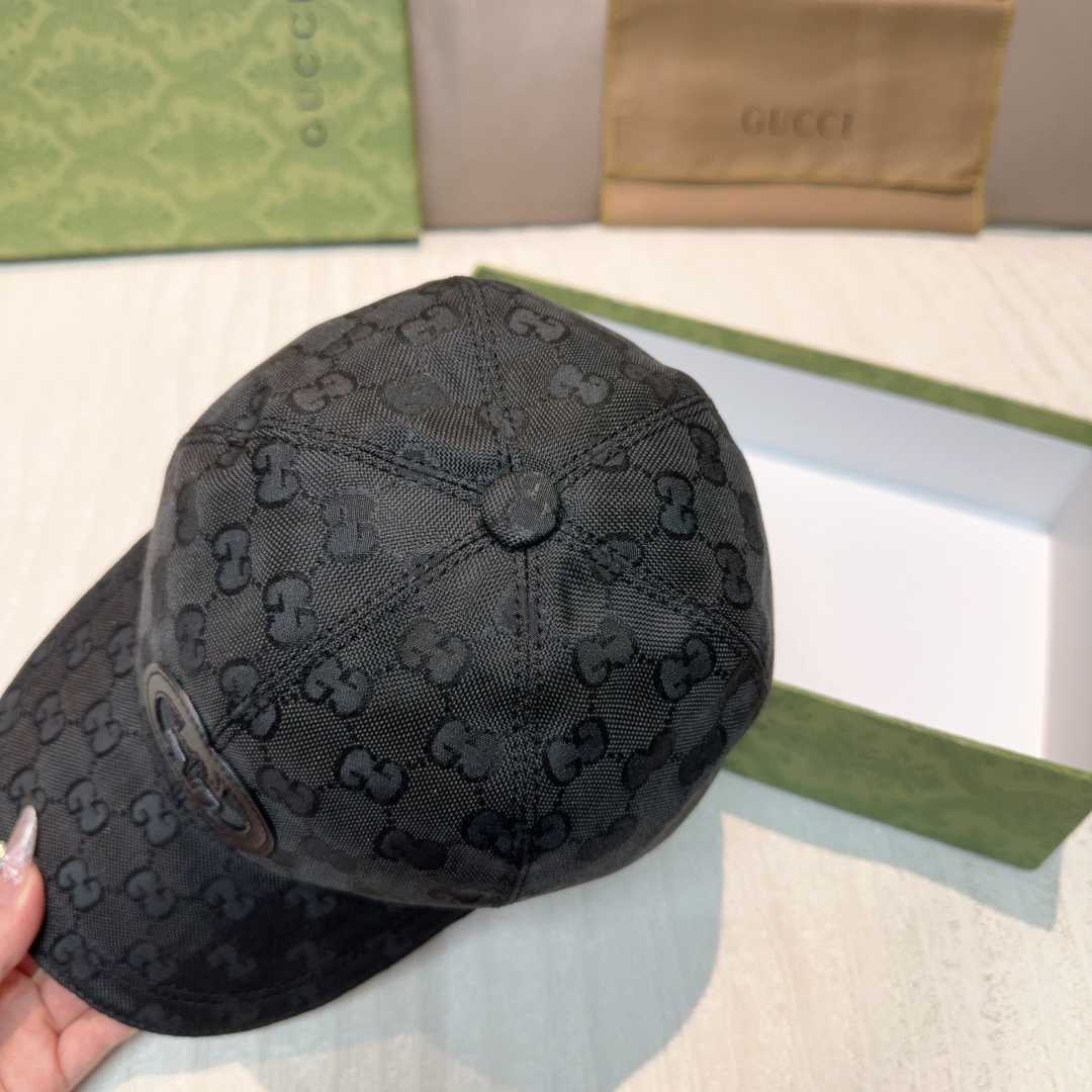 Gucci GG Nylon Baseball Hat - DesignerGu