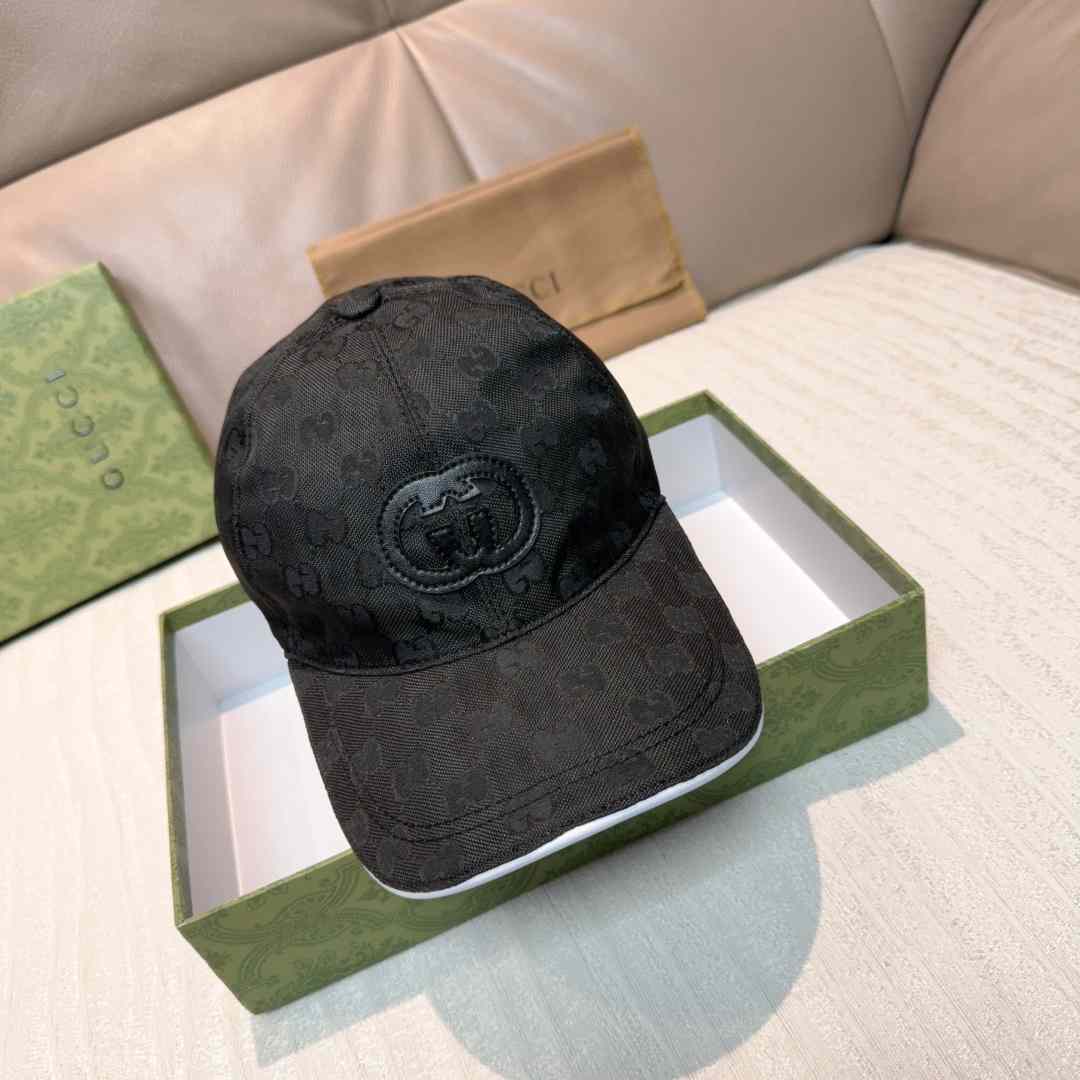 Gucci GG Nylon Baseball Hat - DesignerGu