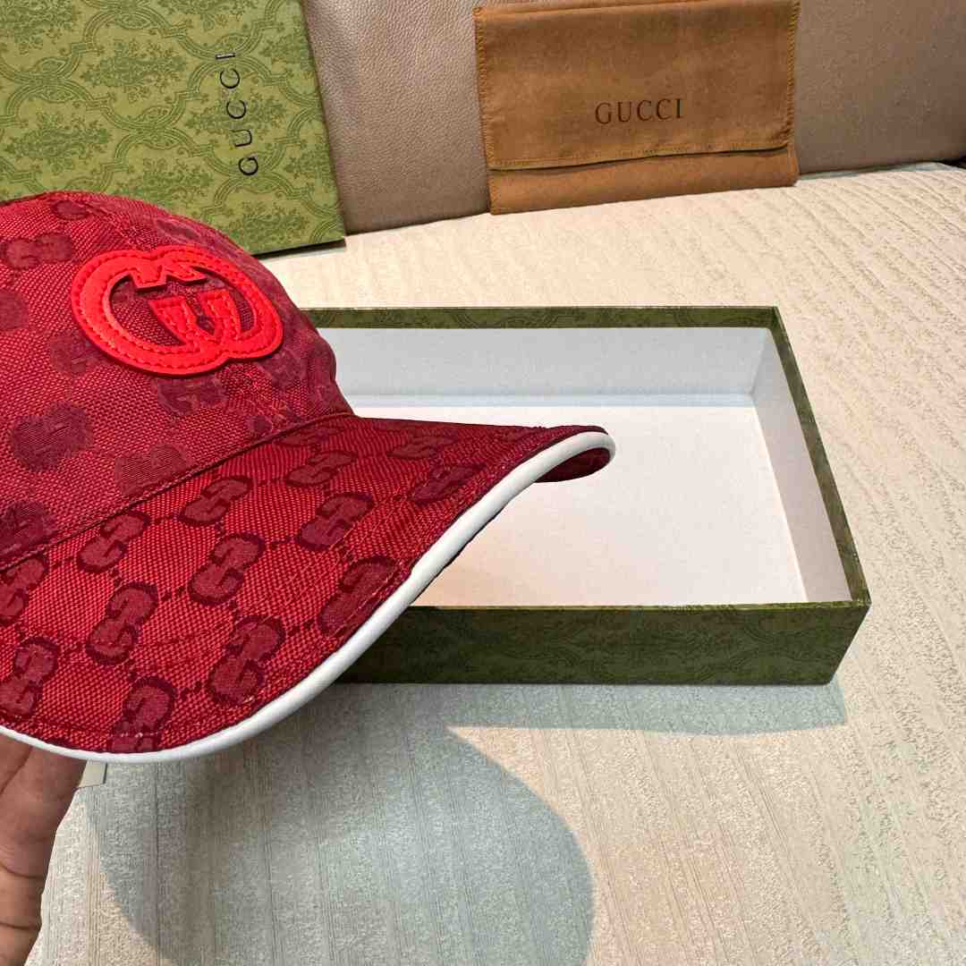 Gucci GG Nylon Baseball Hat - DesignerGu