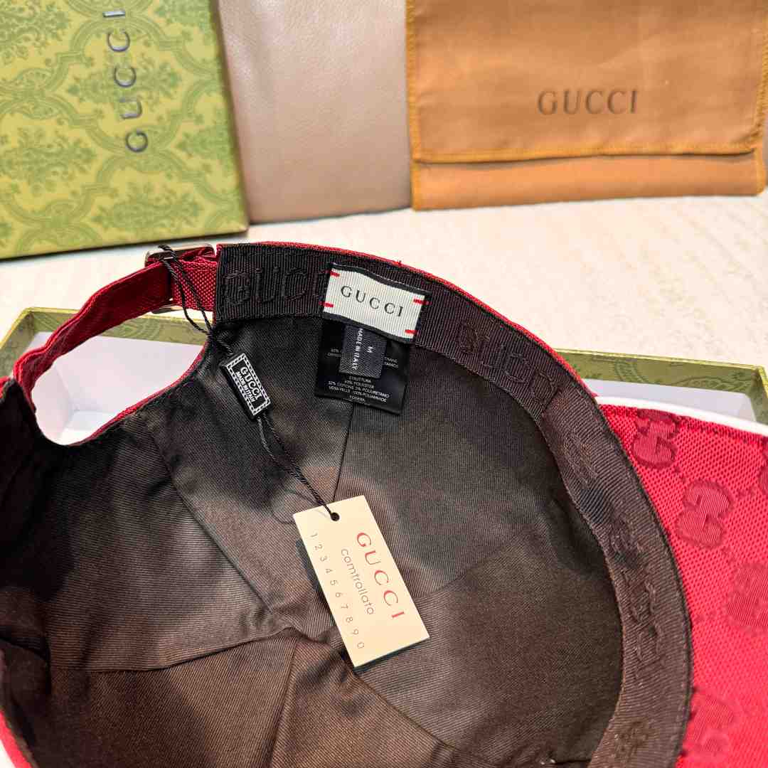 Gucci GG Nylon Baseball Hat - DesignerGu