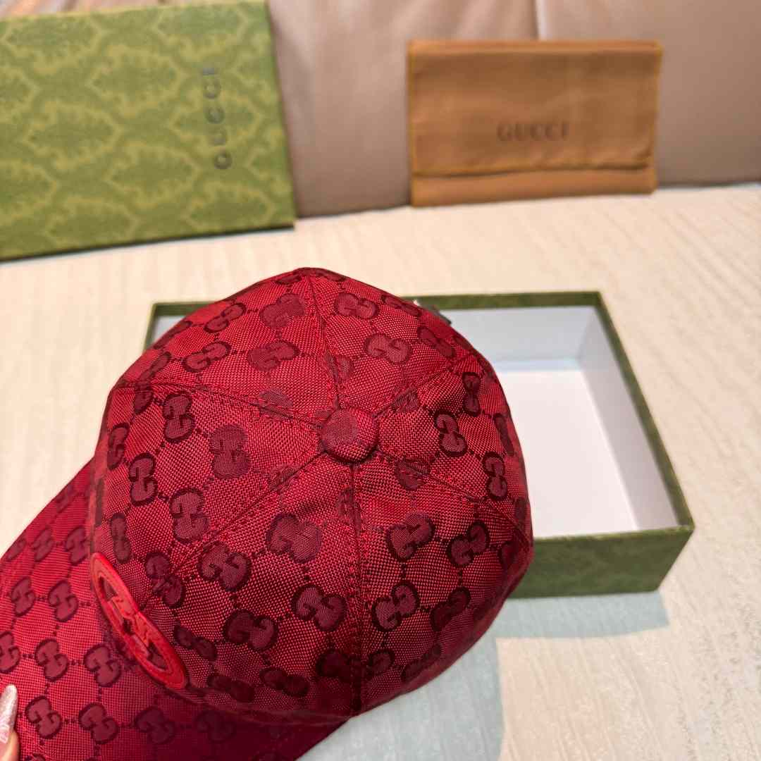 Gucci GG Nylon Baseball Hat - DesignerGu