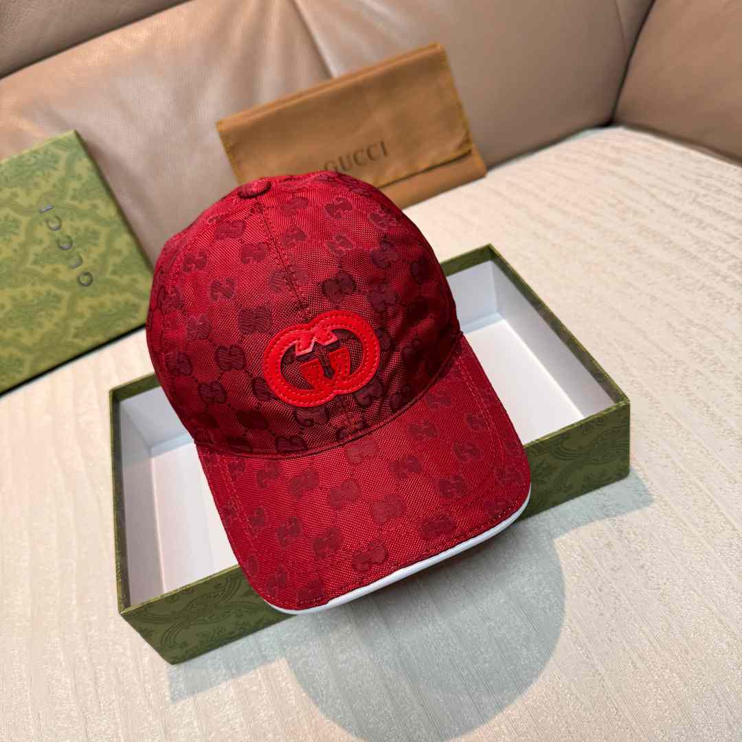 Gucci GG Nylon Baseball Hat - DesignerGu
