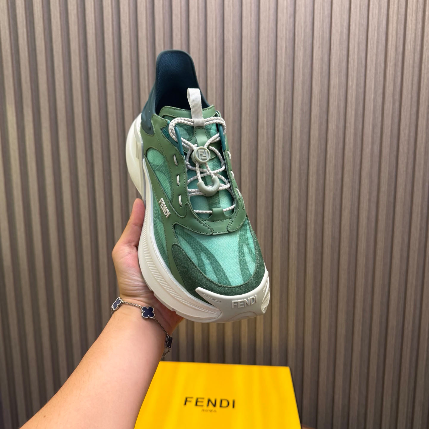 Fendi F-Light Sneakers - DesignerGu