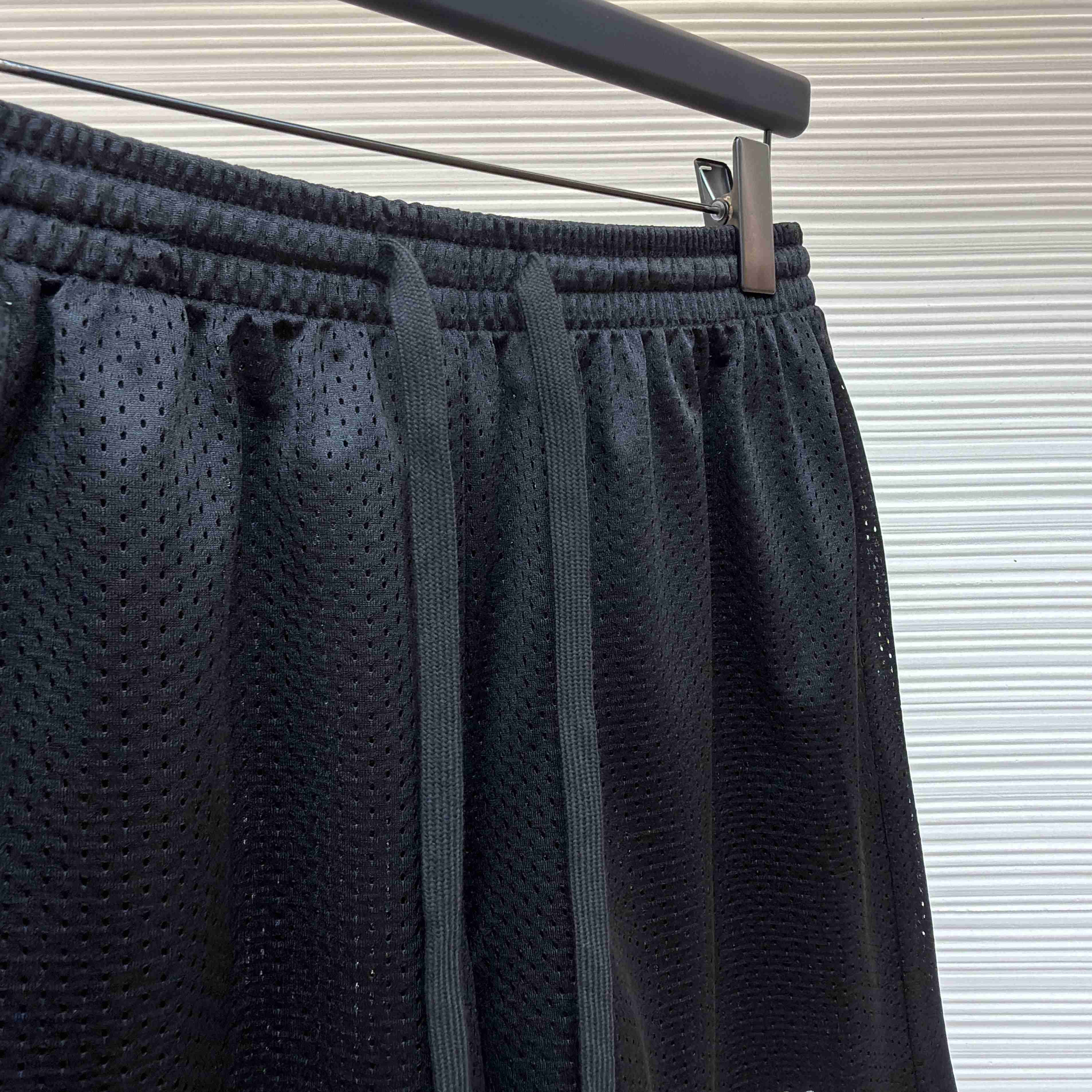 Chrome Hearts Mesh Varsity Shorts 'Black' - DesignerGu