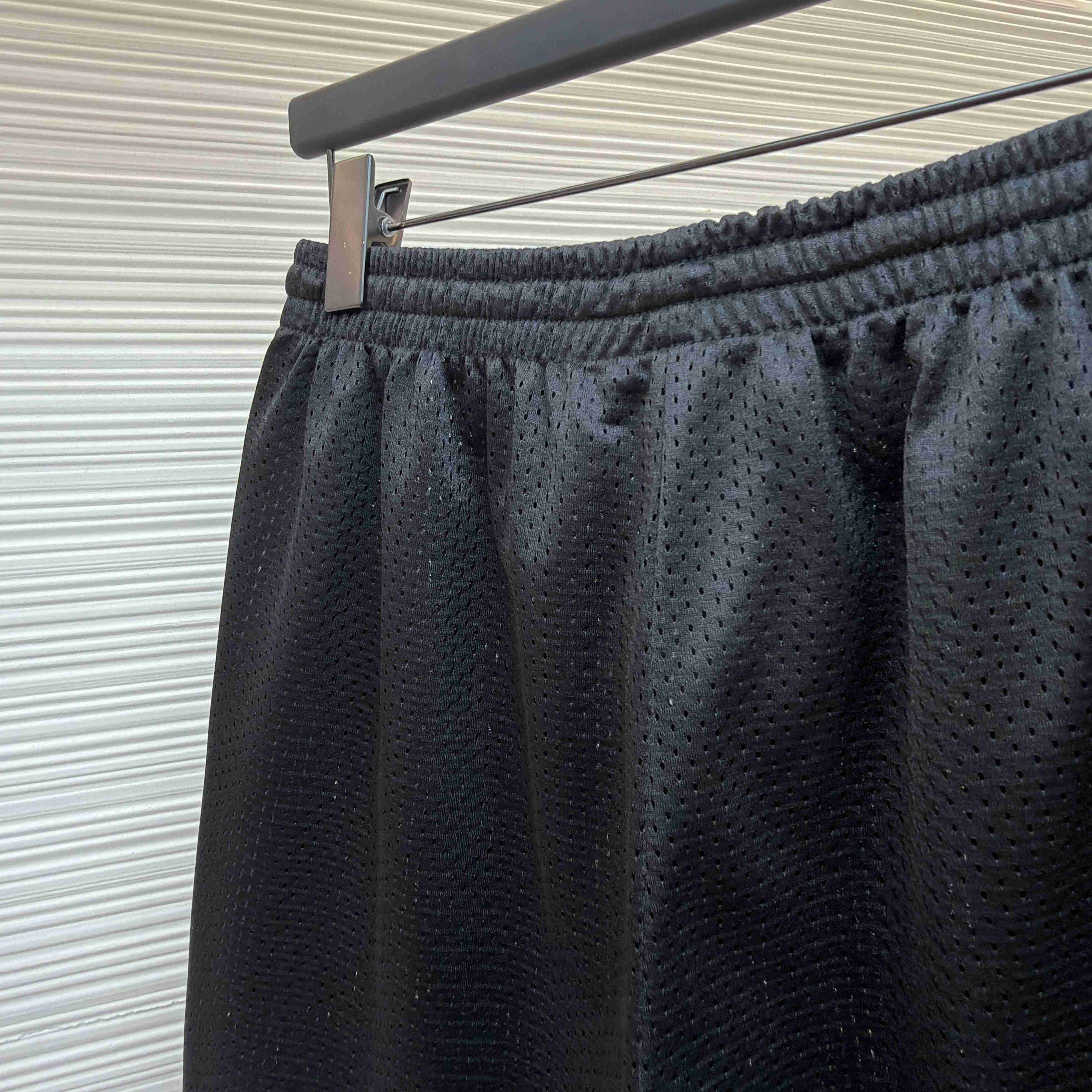 Chrome Hearts Mesh Varsity Shorts 'Black' - DesignerGu