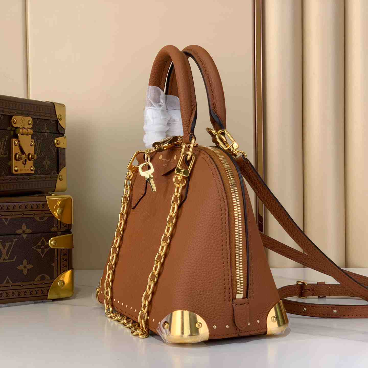 Louis Vuitton Alma Trunk BB M29091 - DesignerGu