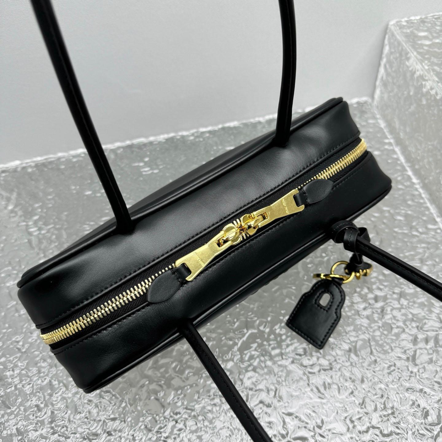 Miu Miu Beau Leather Bag - DesignerGu