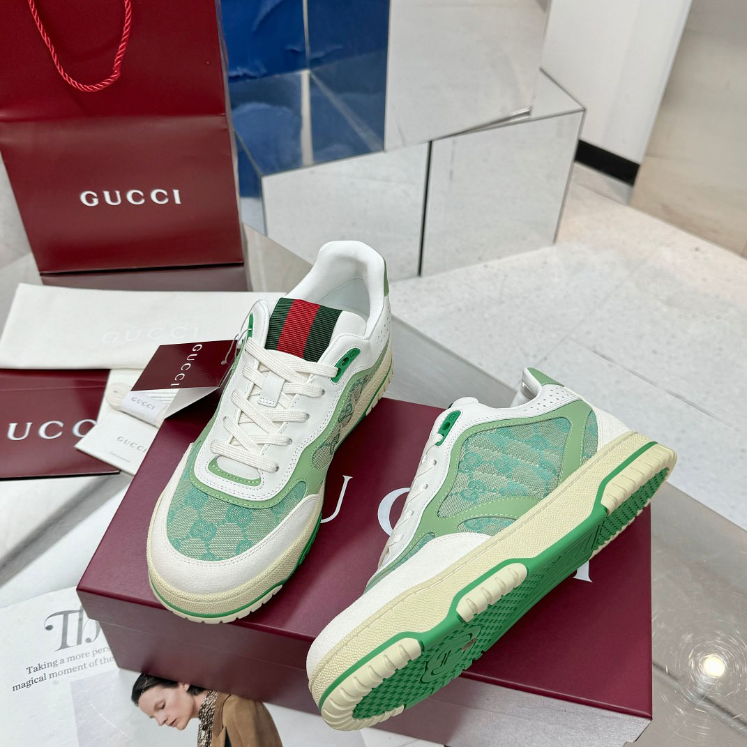 Gucci Re-Web Sneakers - DesignerGu