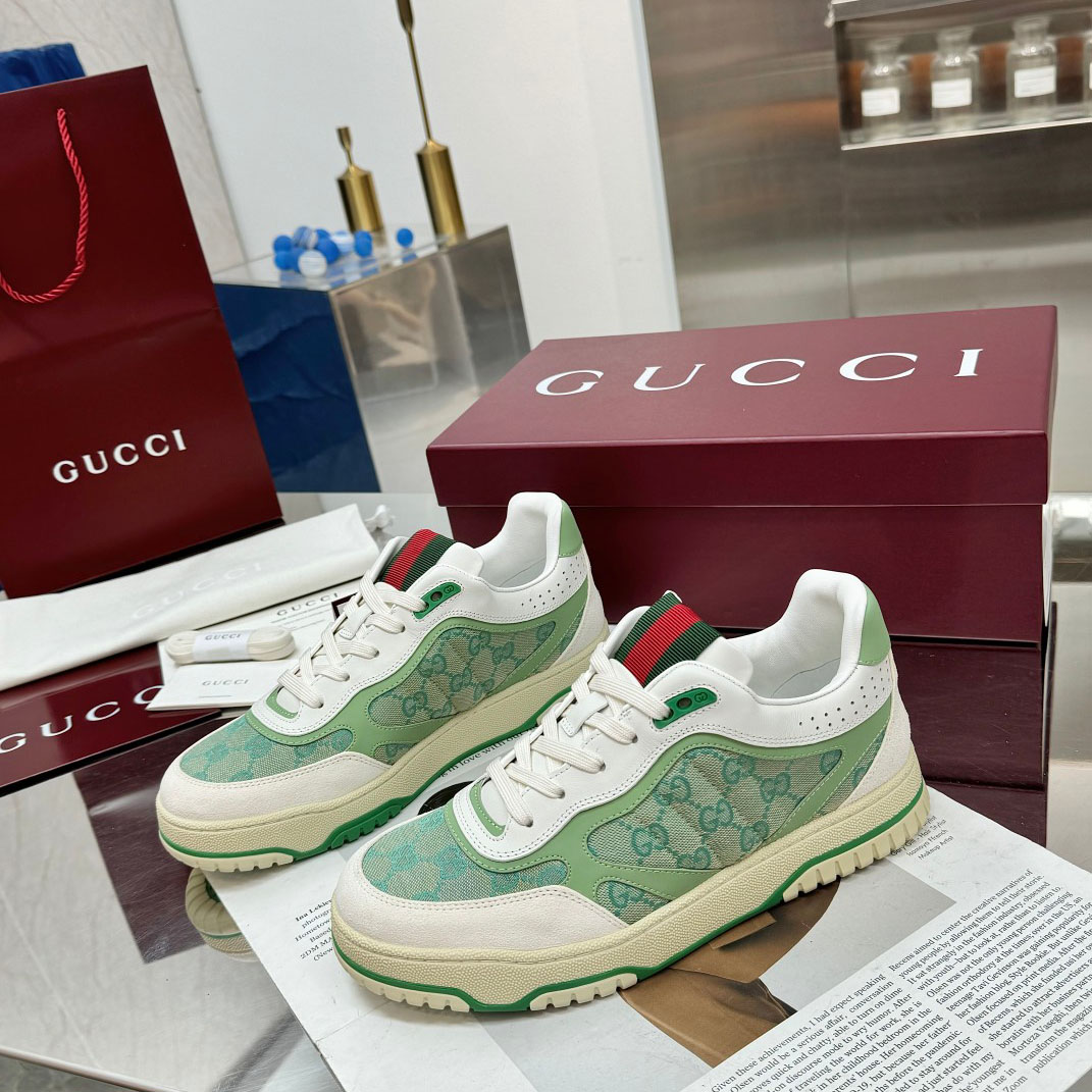 Gucci Re-Web Sneakers - DesignerGu