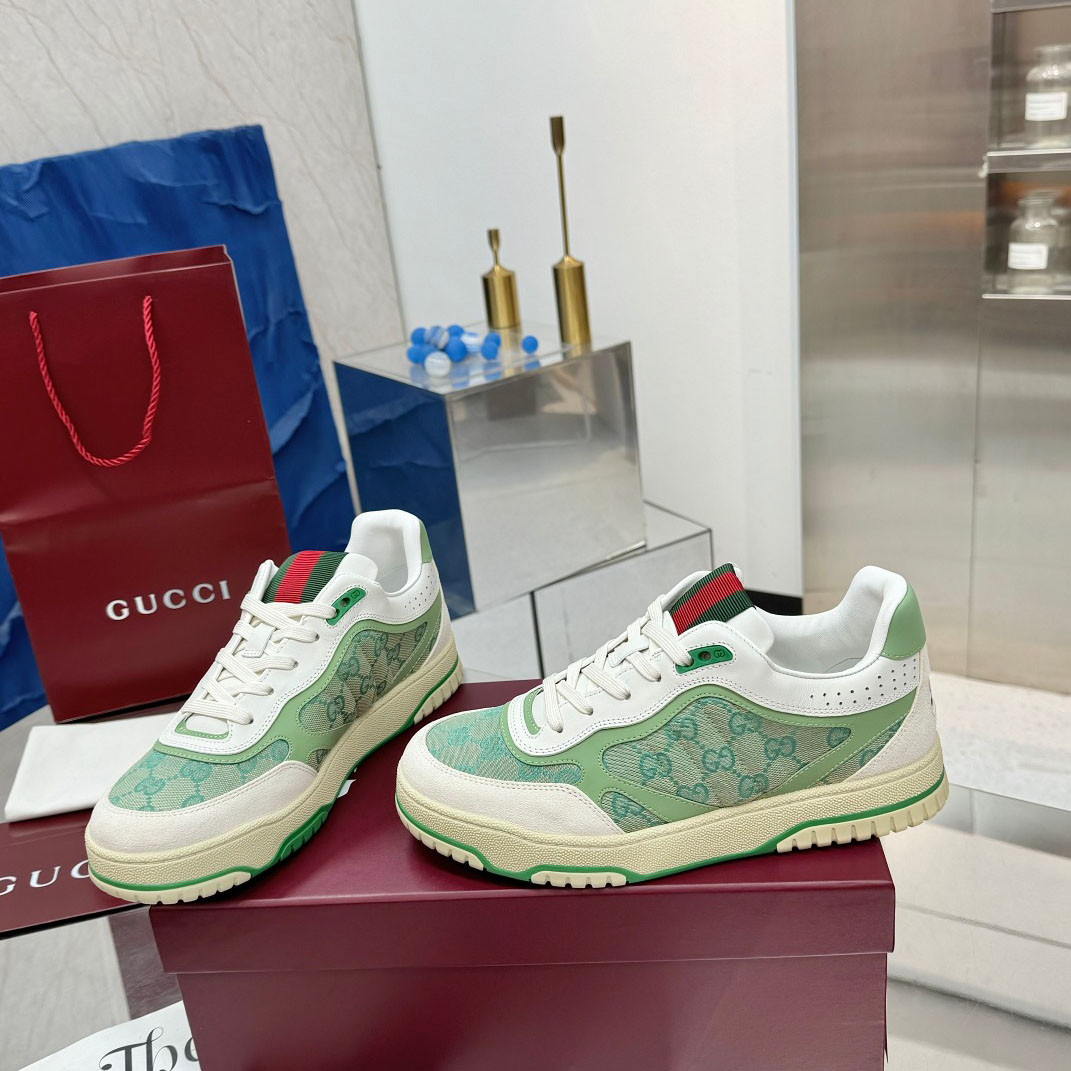 Gucci Re-Web Sneakers - DesignerGu