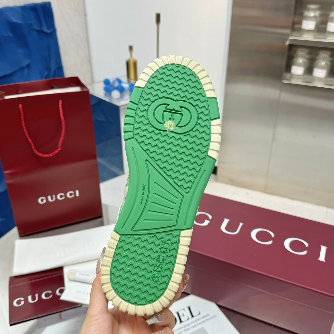 Gucci Re-Web Sneakers - DesignerGu