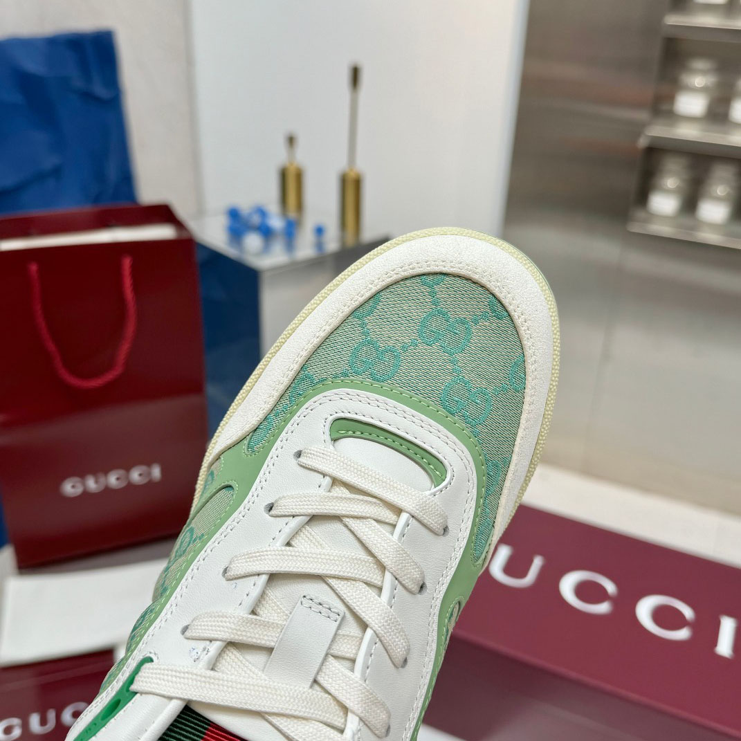 Gucci Re-Web Sneakers - DesignerGu