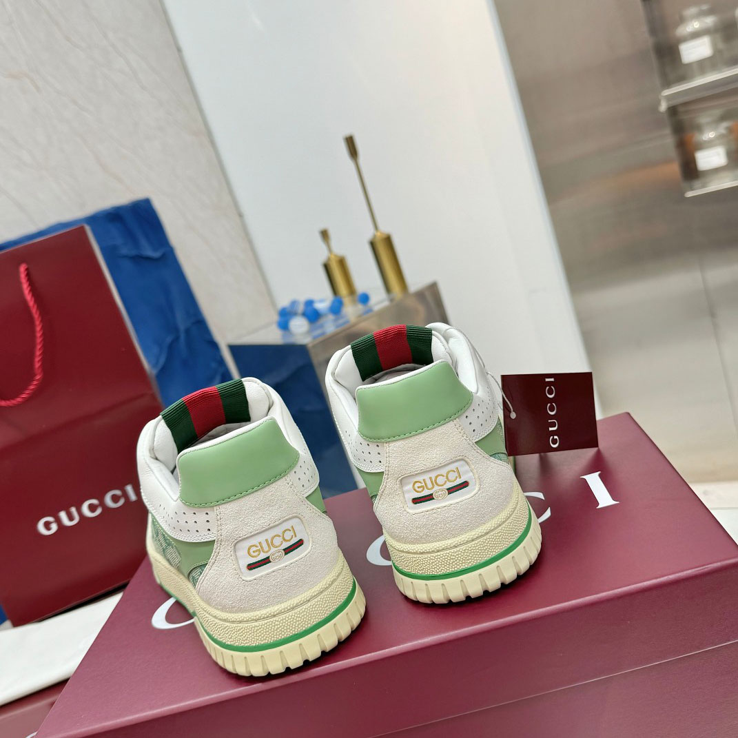Gucci Re-Web Sneakers - DesignerGu