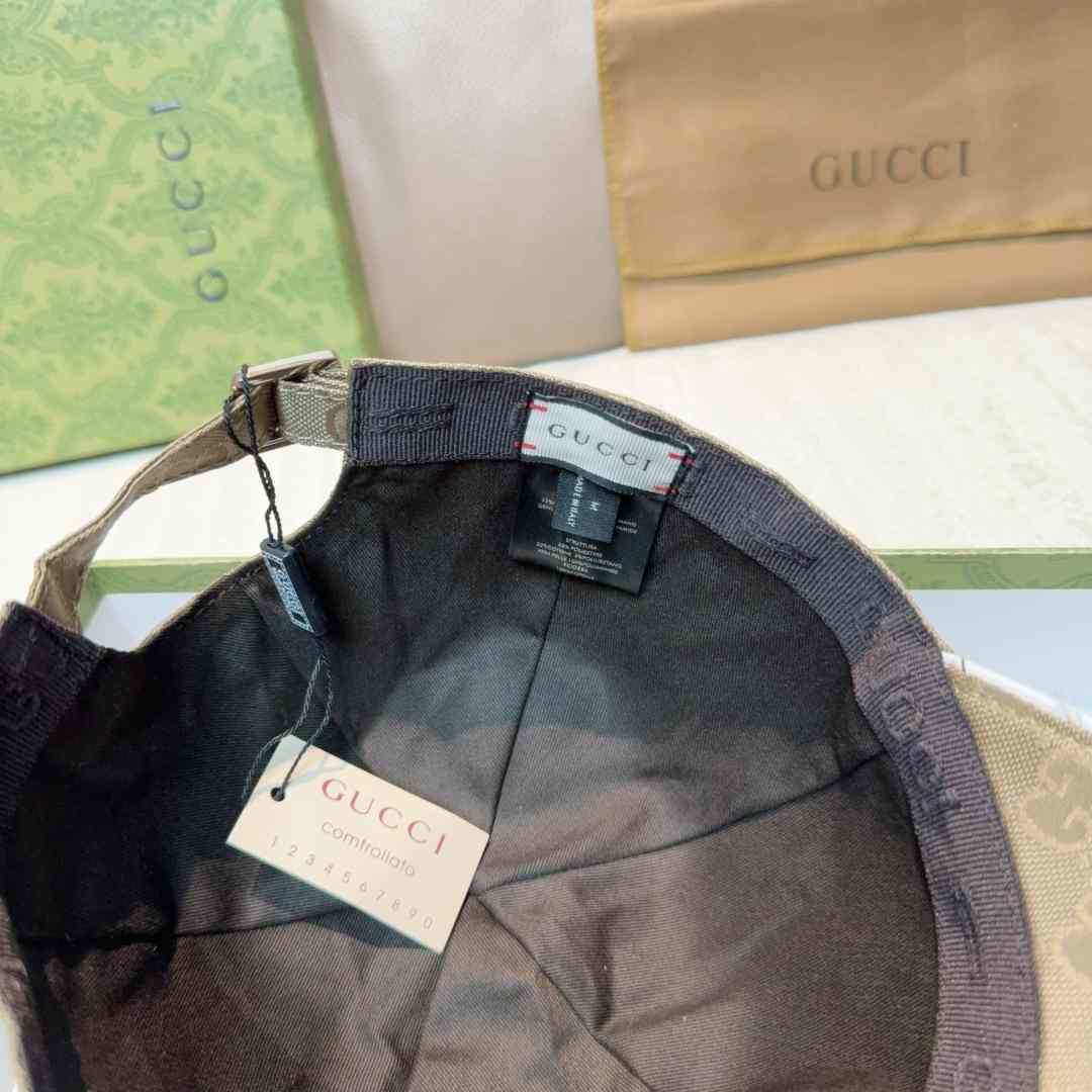 Gucci GG Nylon Baseball Hat - DesignerGu