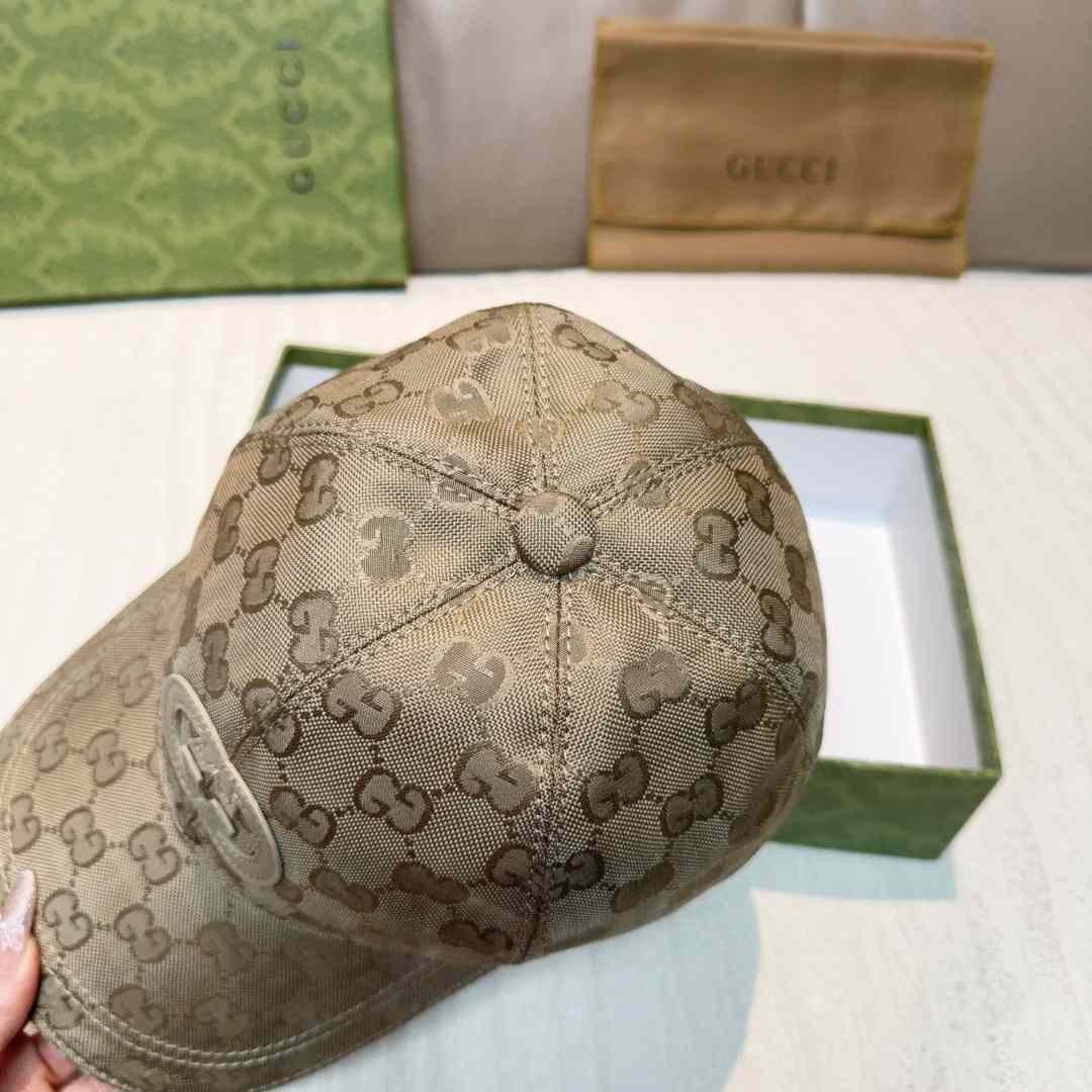 Gucci GG Nylon Baseball Hat - DesignerGu