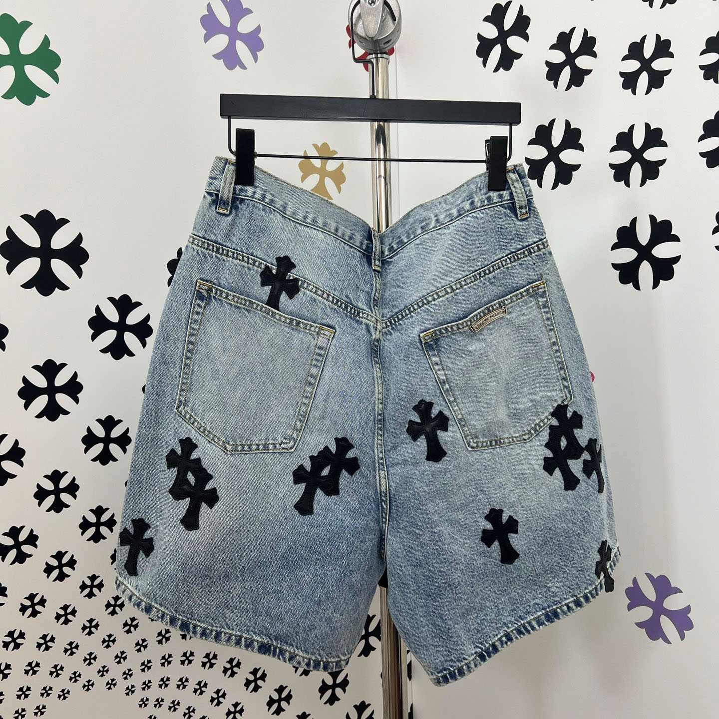 Chrome Hearts Denim Shorts - DesignerGu