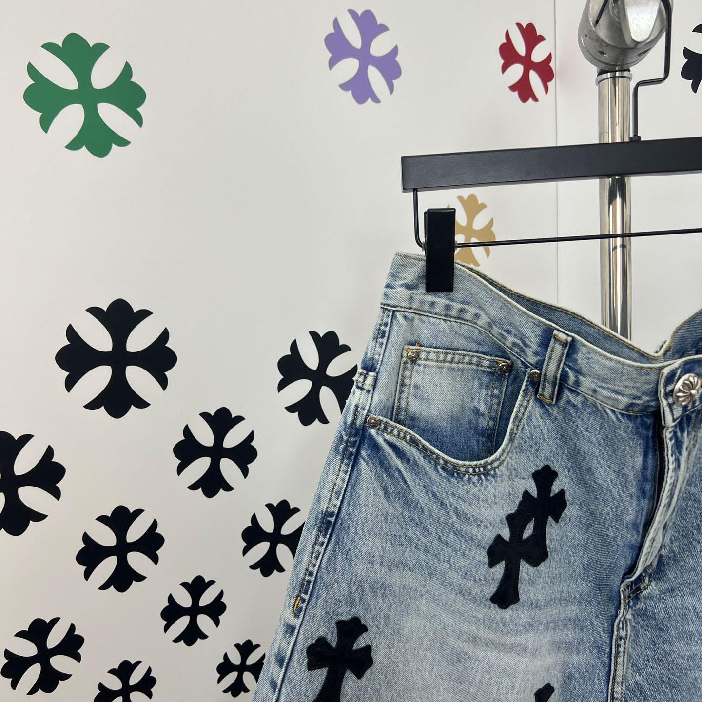 Chrome Hearts Denim Shorts - DesignerGu