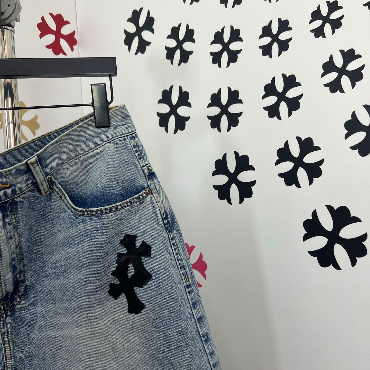 Chrome Hearts Denim Shorts - DesignerGu