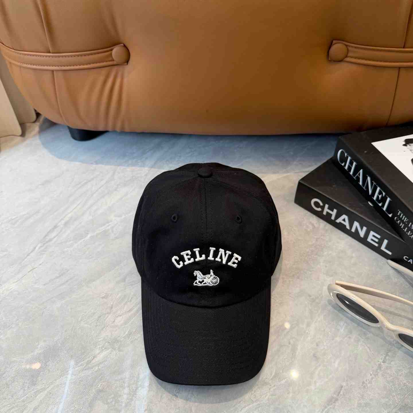 Celine Richelieu Cap IN Cotton Twill - DesignerGu