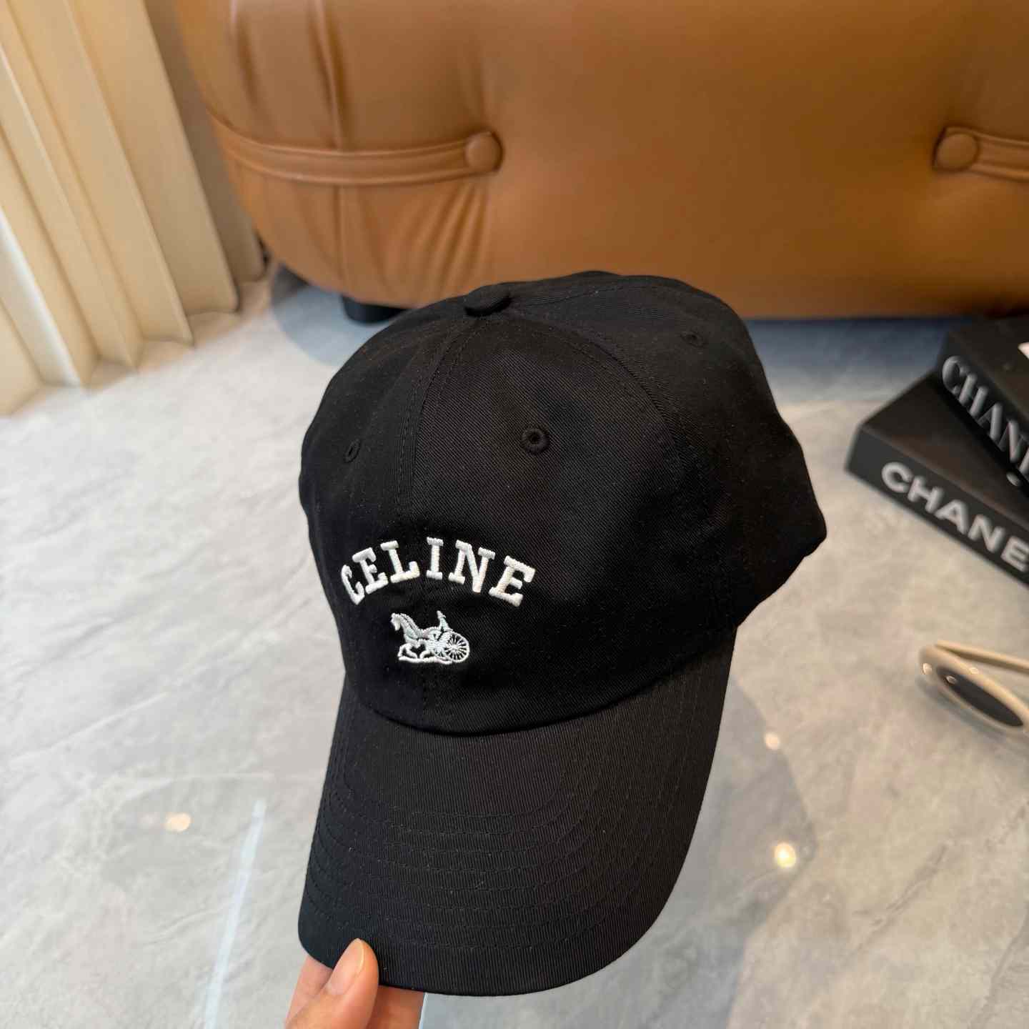 Celine Richelieu Cap IN Cotton Twill - DesignerGu