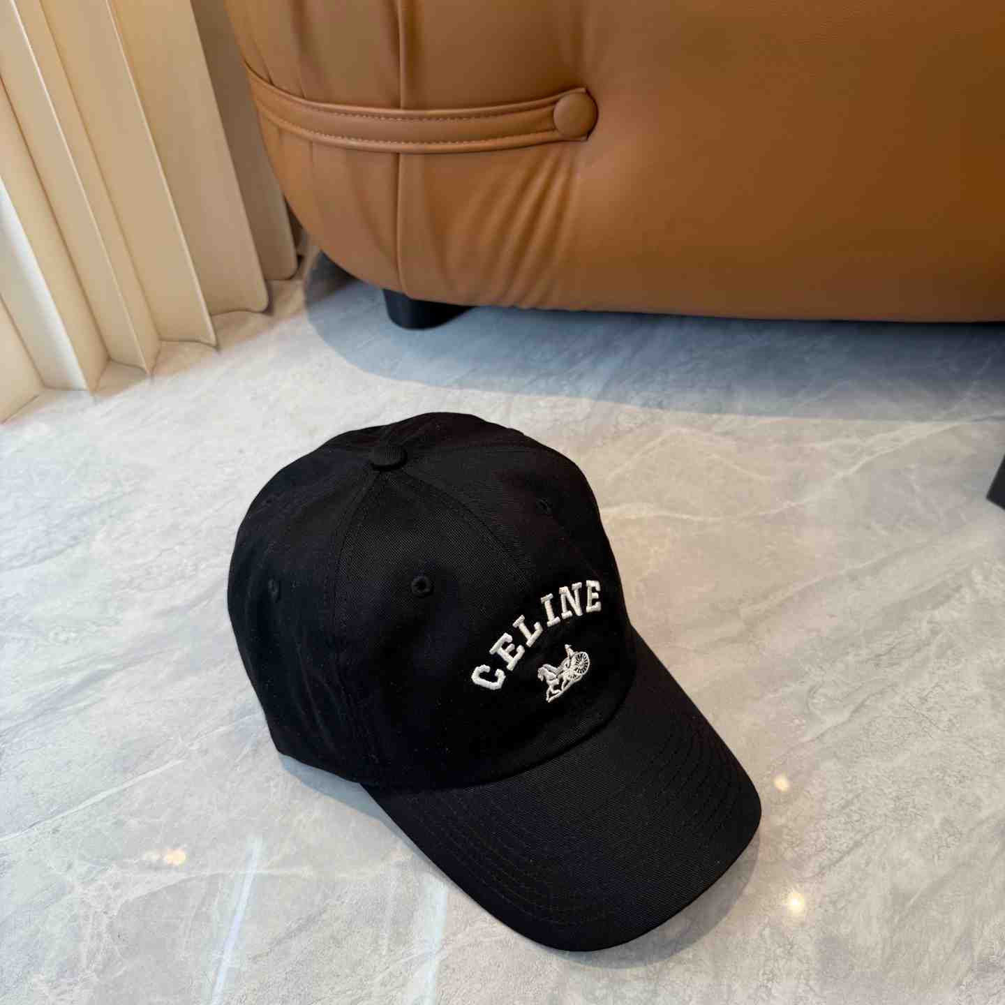 Celine Richelieu Cap IN Cotton Twill - DesignerGu