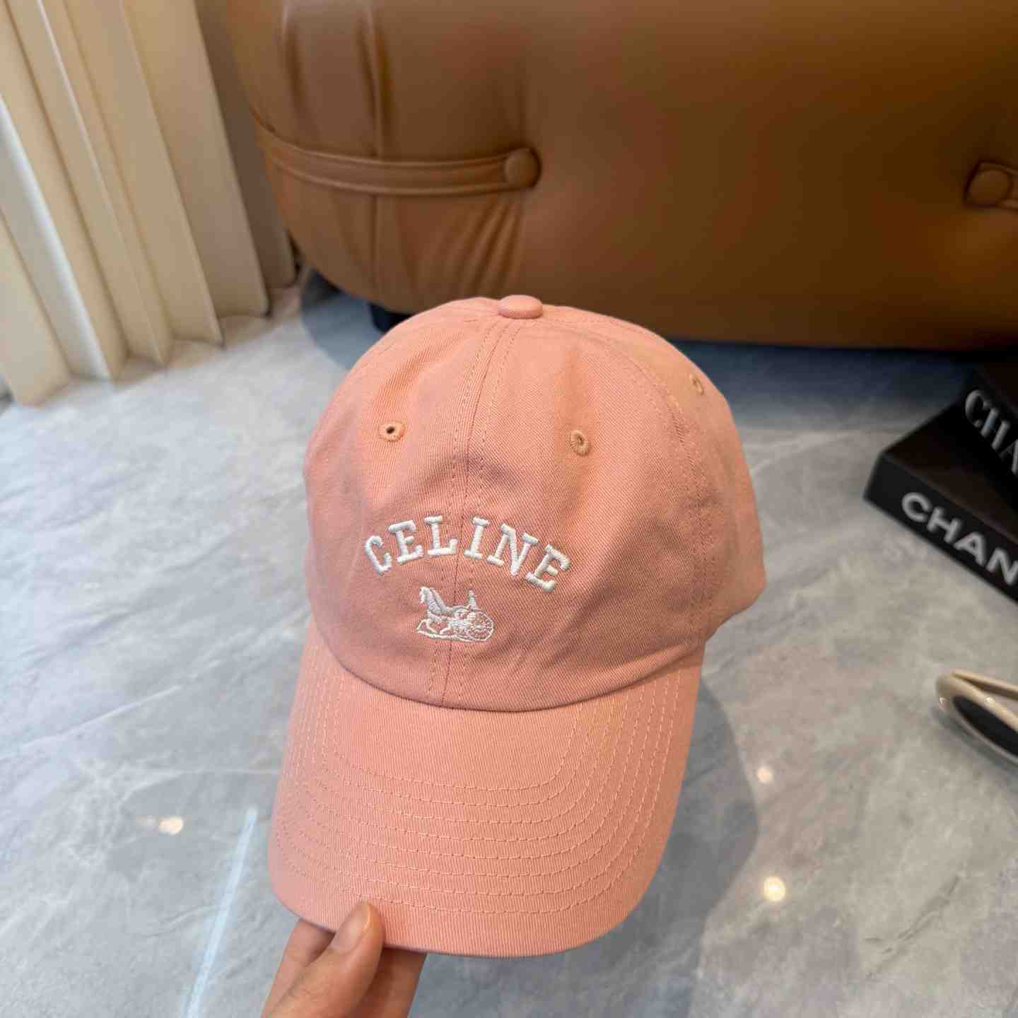 Celine Richelieu Cap IN Cotton Twill - DesignerGu