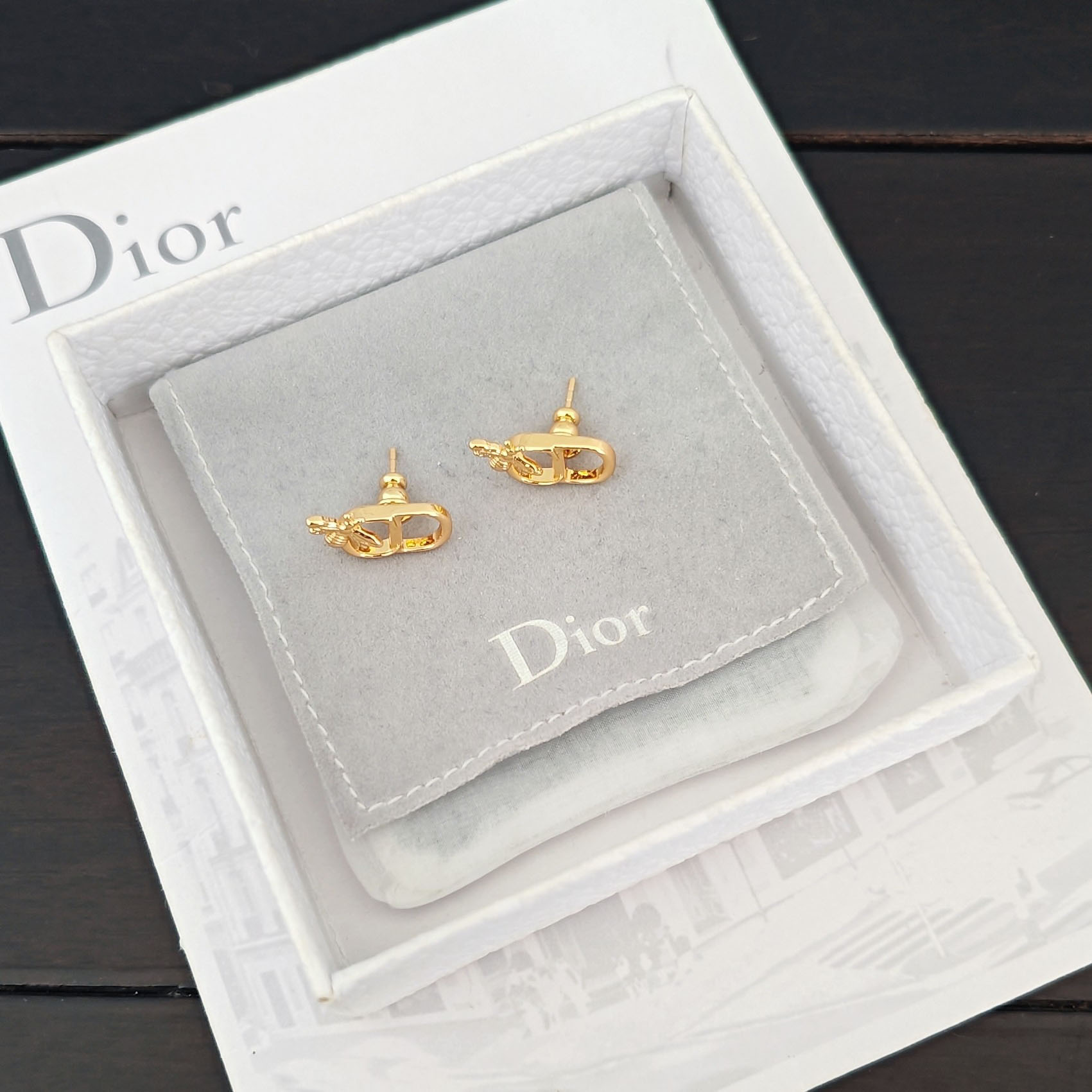Dior  CD Garden Stud Earrings - DesignerGu