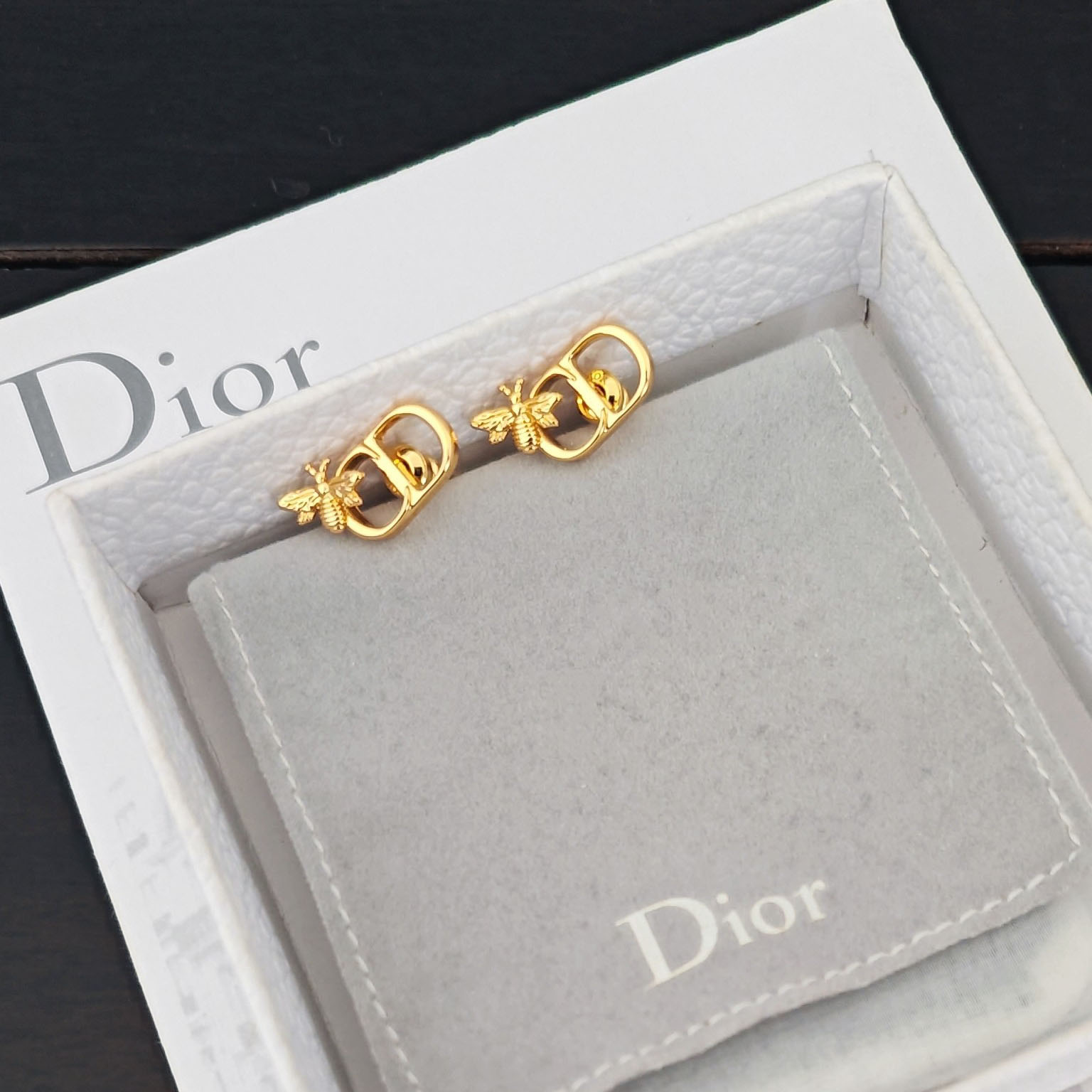 Dior  CD Garden Stud Earrings - DesignerGu