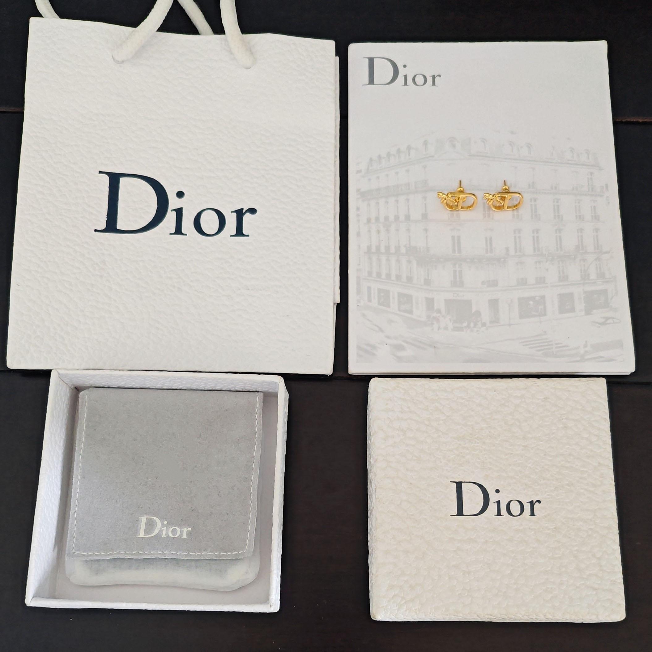 Dior  CD Garden Stud Earrings - DesignerGu