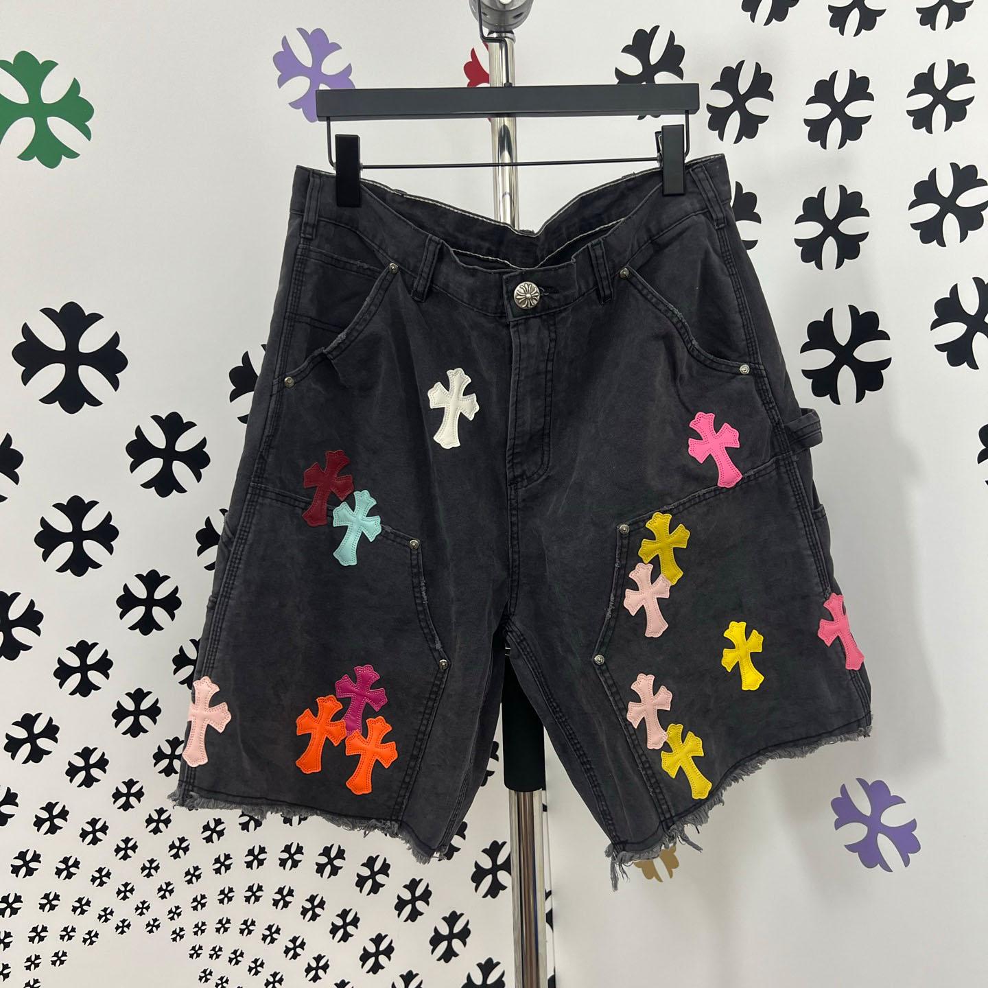 Chrome Hearts Denim Shorts - DesignerGu