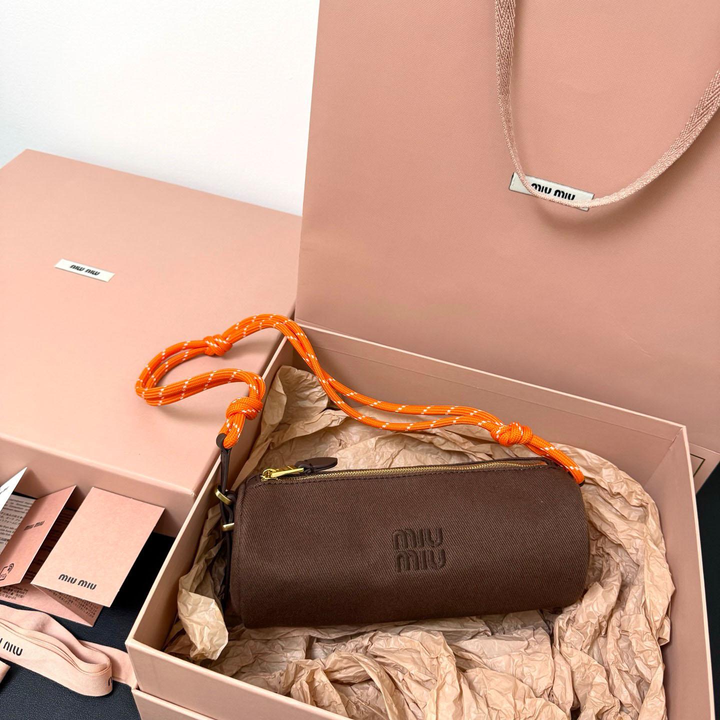 Miu Miu Gabardine Pouch - DesignerGu