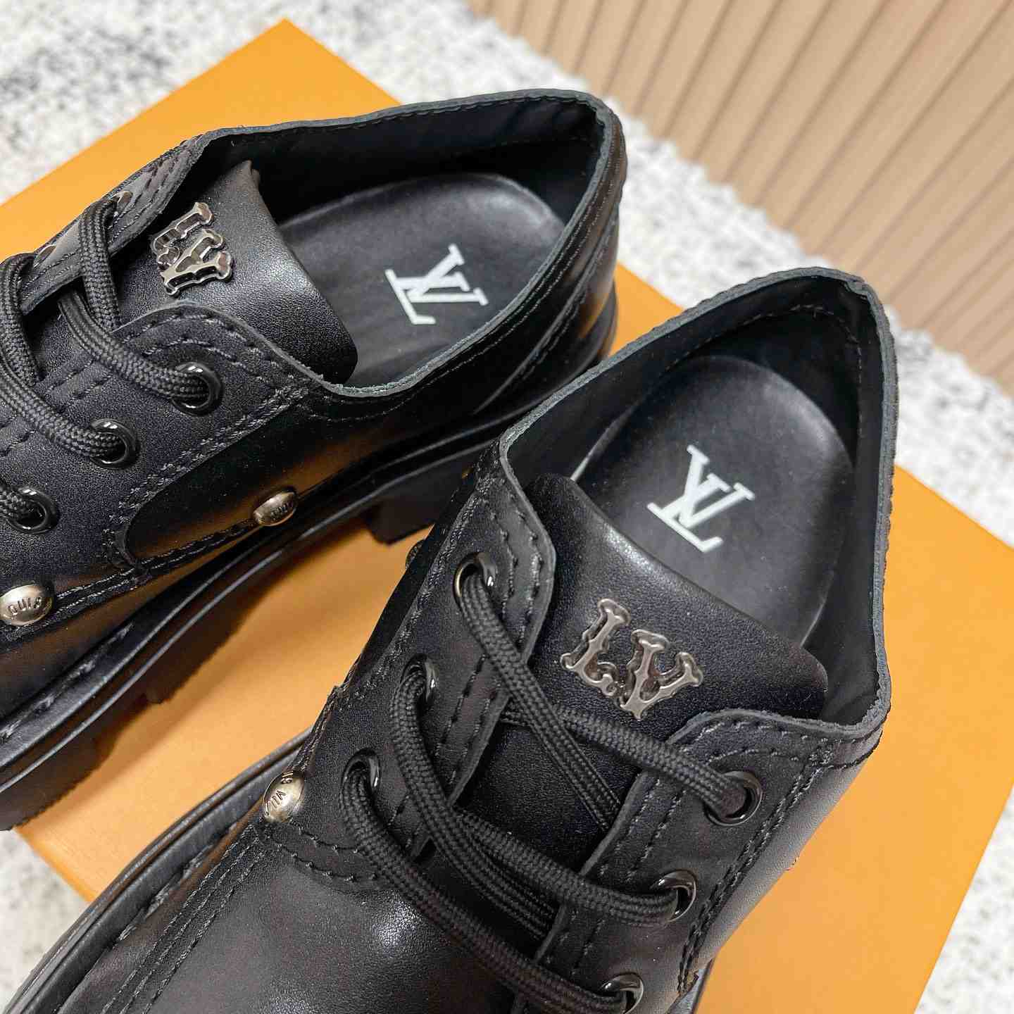 Louis Vuitton LV Checker Derby 1ACN3W - DesignerGu
