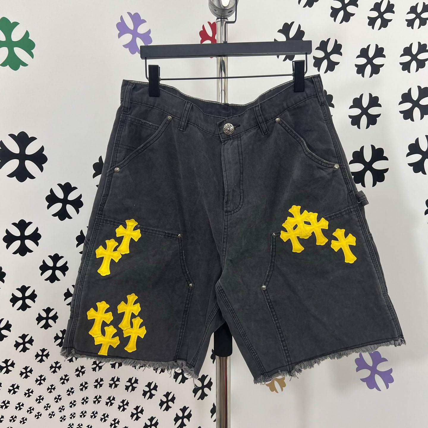 Chrome Hearts Denim Shorts - DesignerGu
