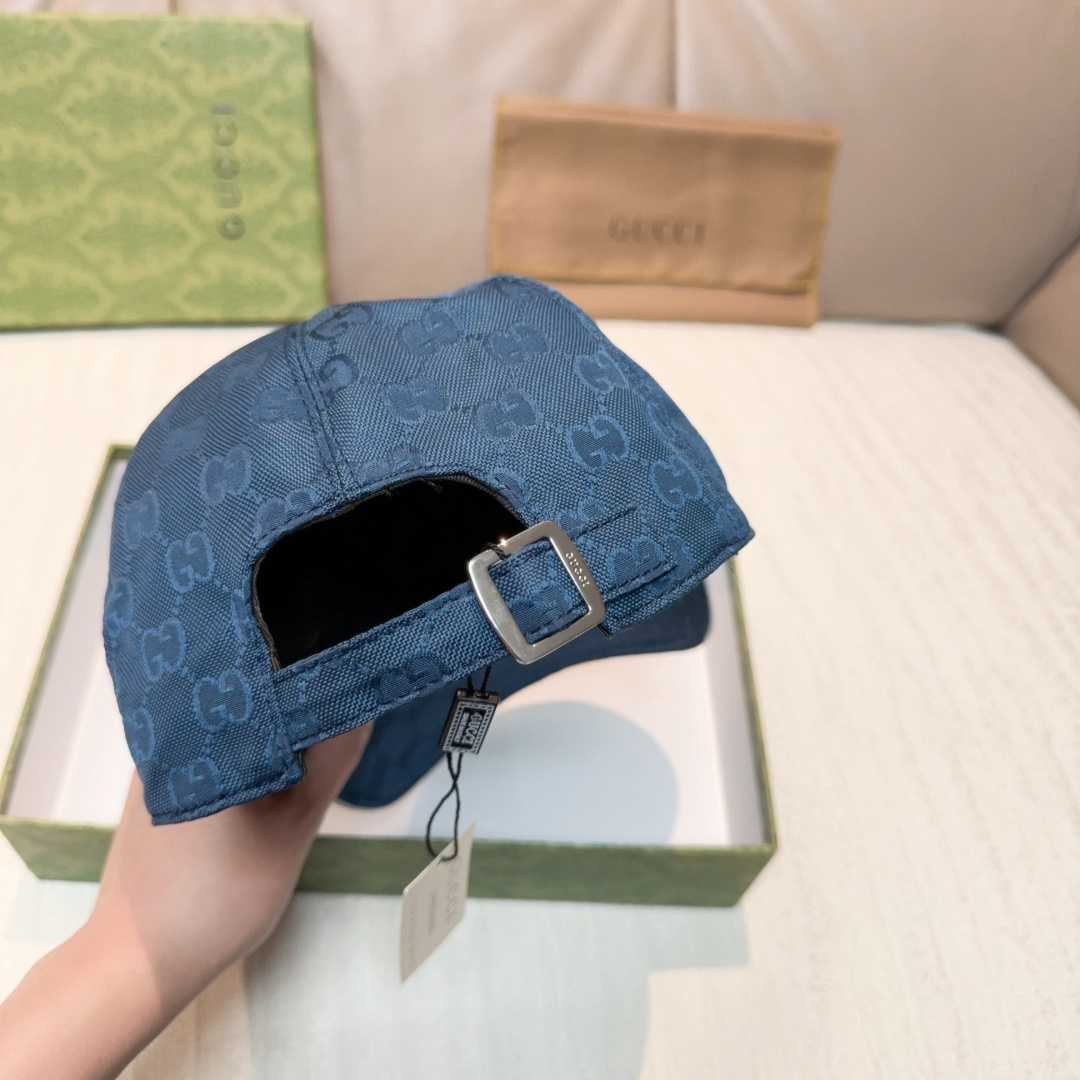 Gucci GG Nylon Baseball Hat - DesignerGu