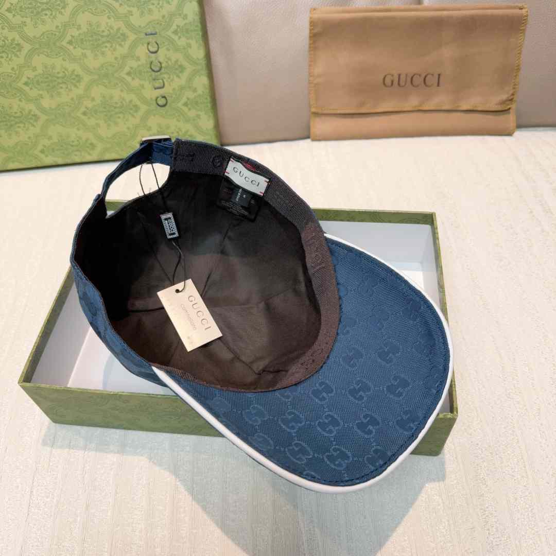 Gucci GG Nylon Baseball Hat - DesignerGu