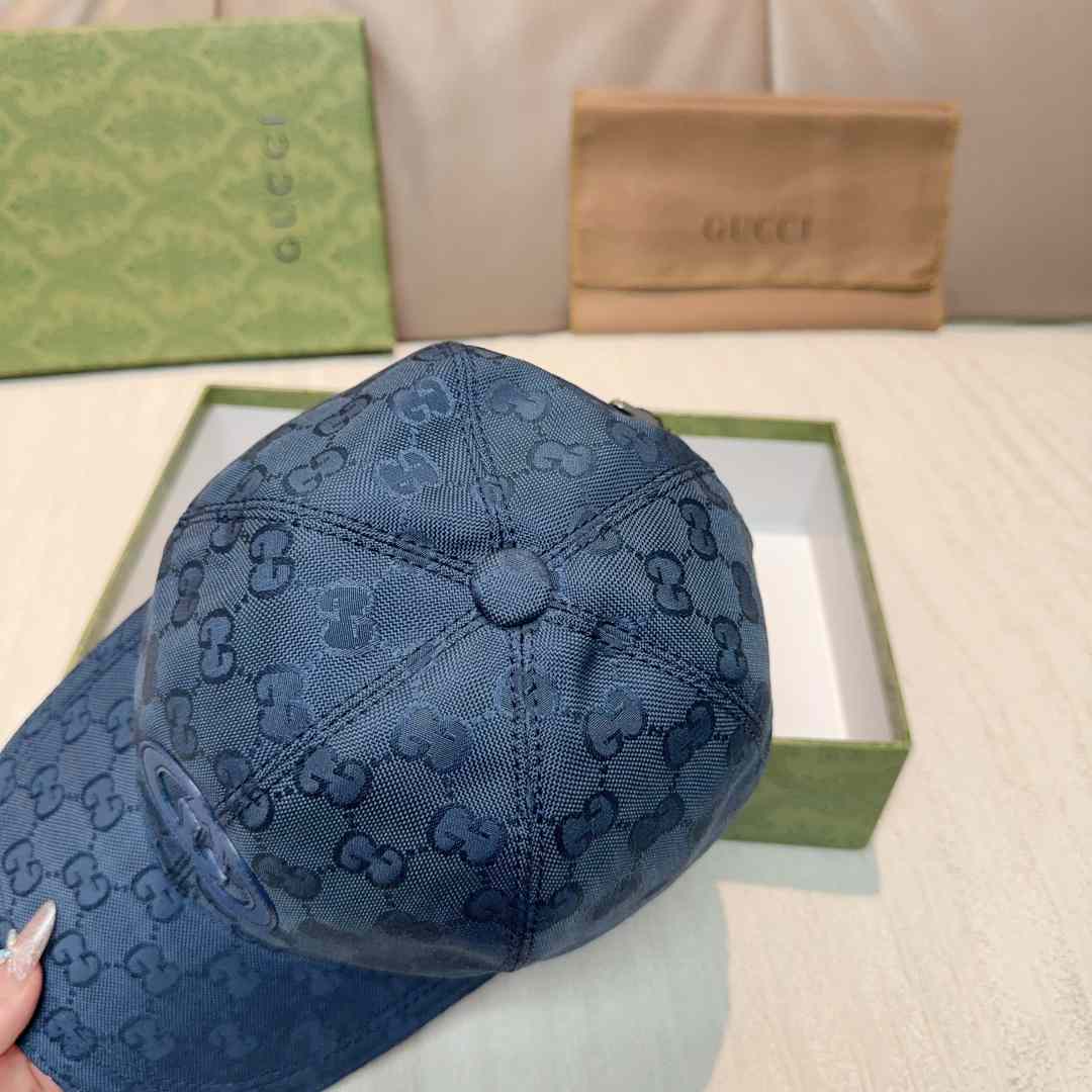 Gucci GG Nylon Baseball Hat - DesignerGu