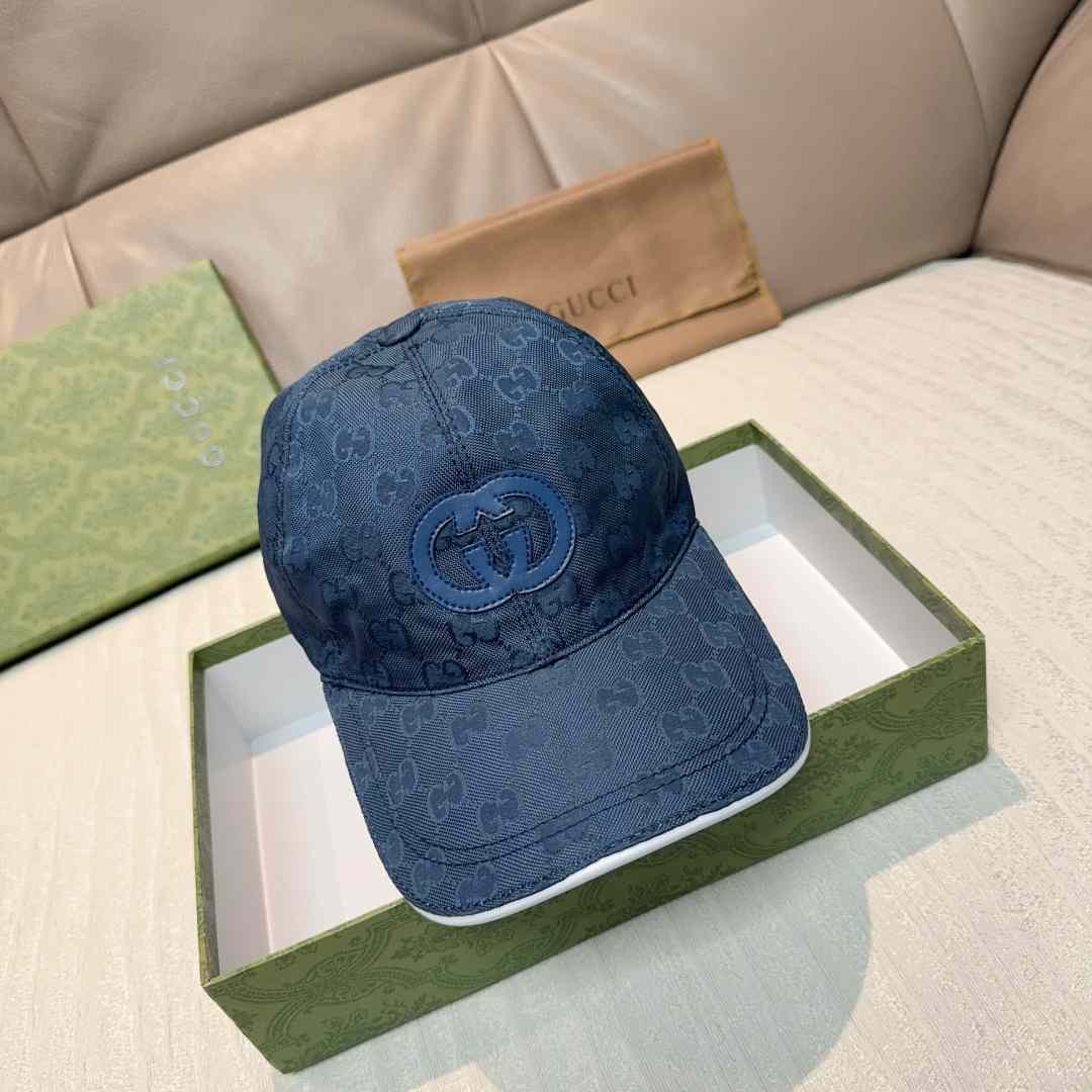 Gucci GG Nylon Baseball Hat - DesignerGu