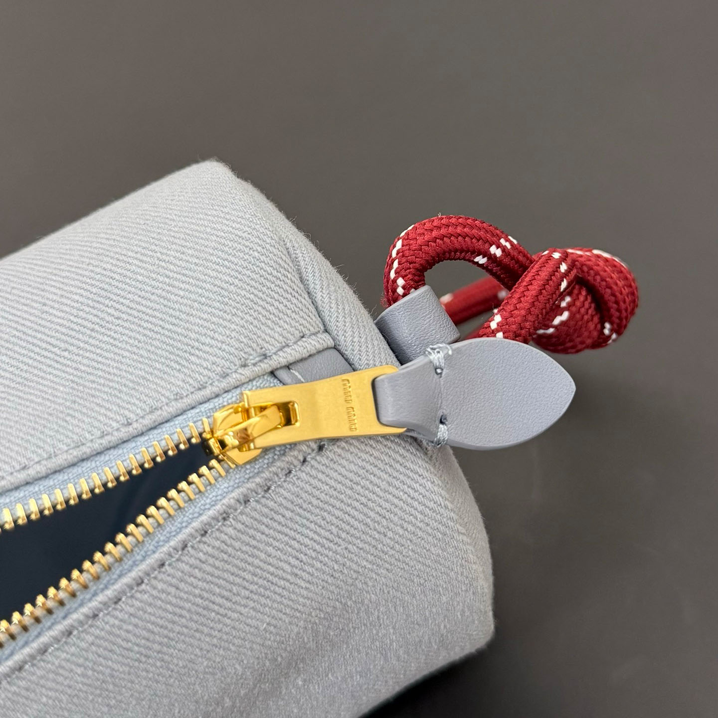 Miu Miu Gabardine Pouch - DesignerGu