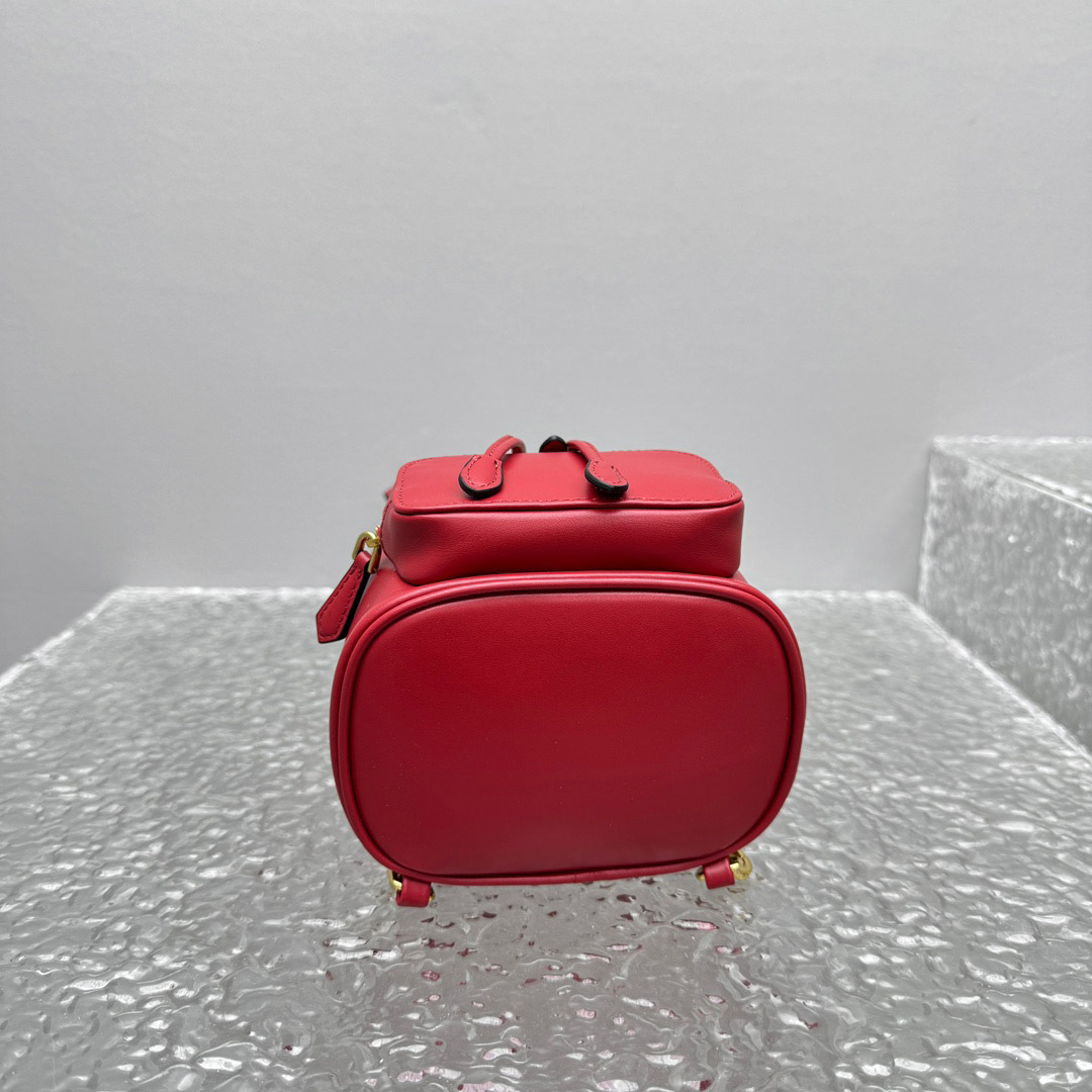 Miu Miu  Leather Mini-Backpack - DesignerGu