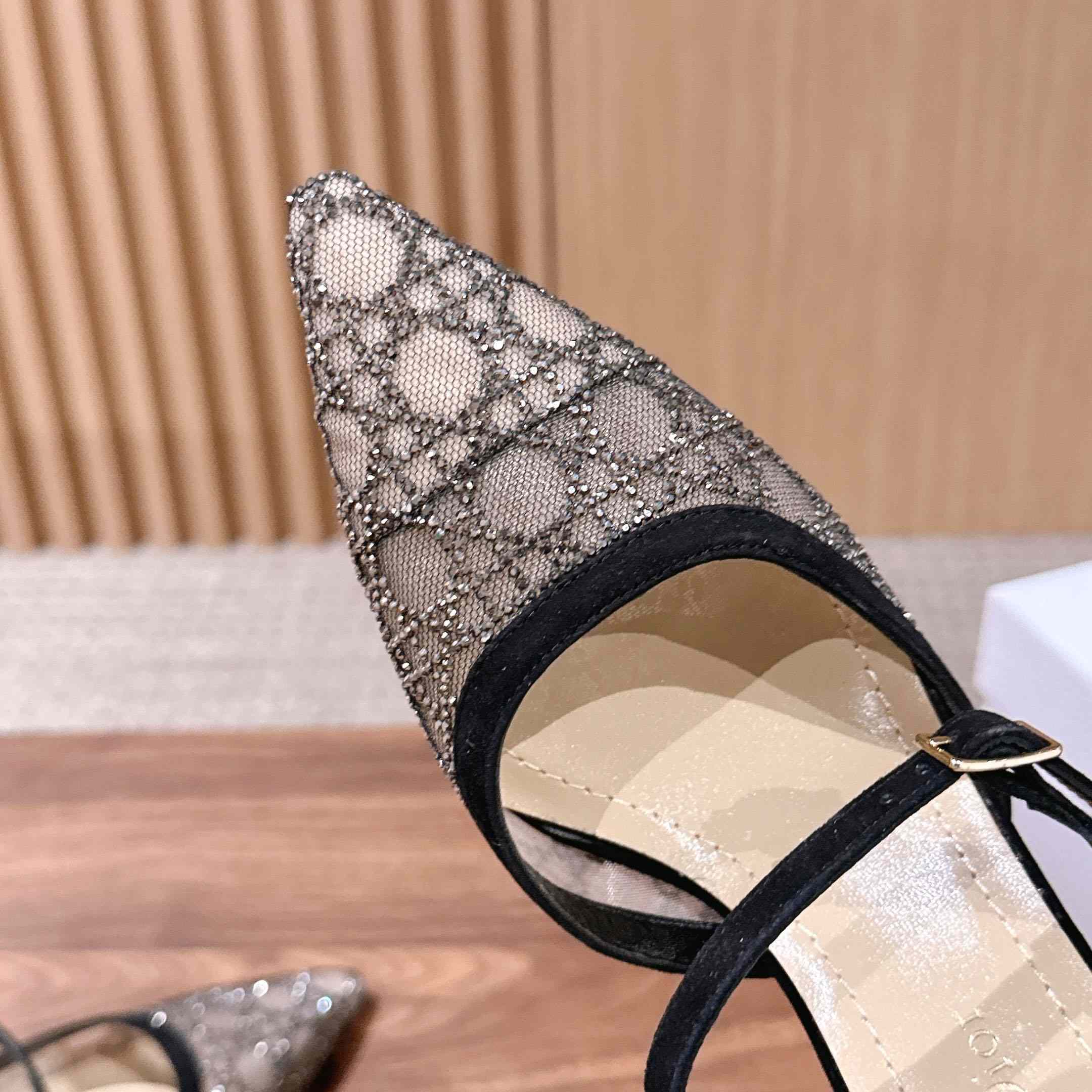 Dior Capture Heeled Mule - DesignerGu