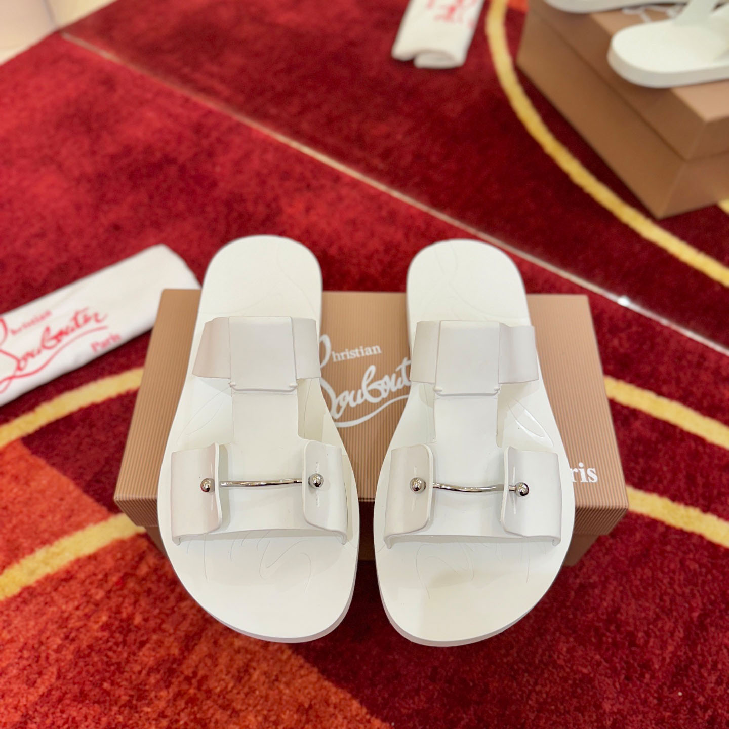 Christian Louboutin Zakouski Mules - DesignerGu