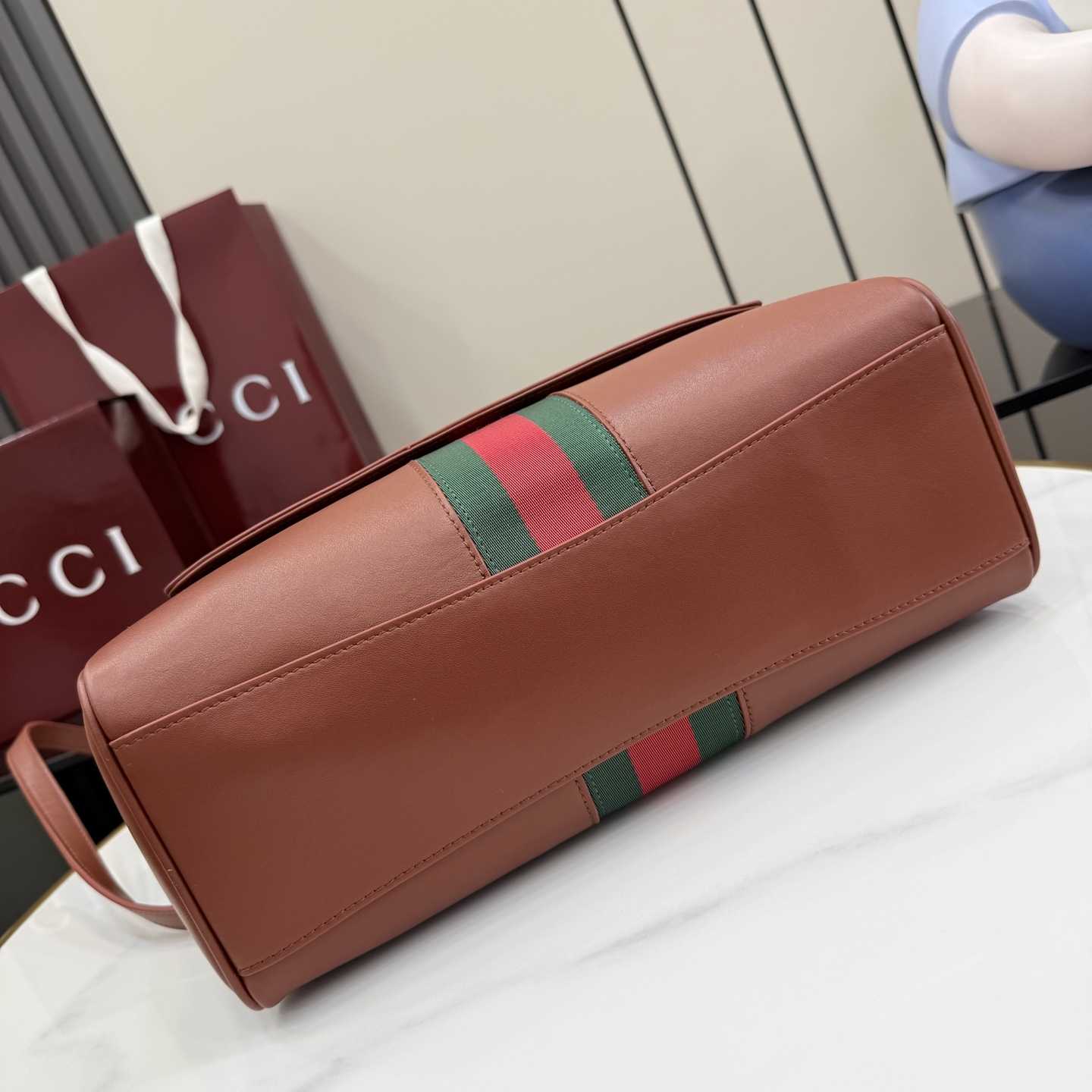 Gucci Paparazzo Medium Top Handle Bag - DesignerGu