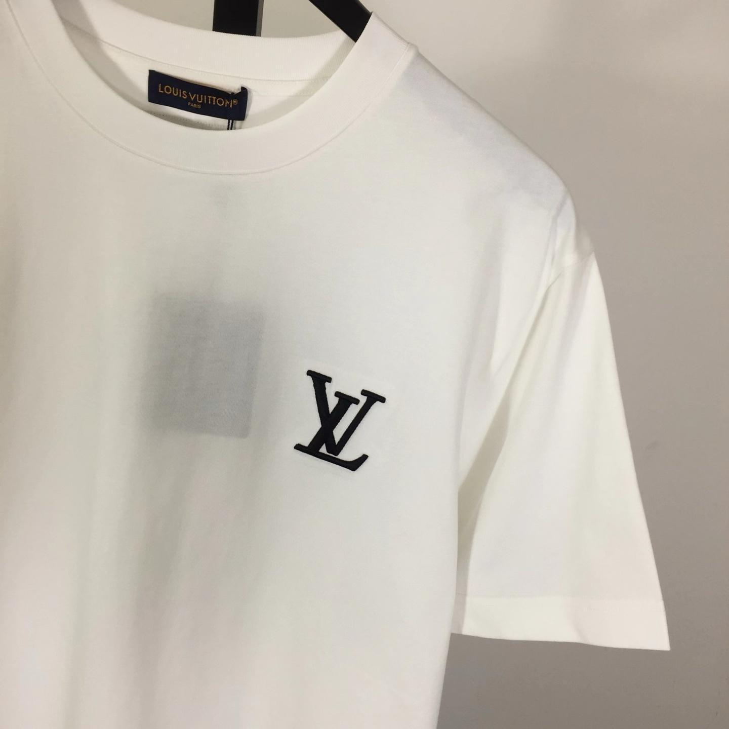 Louis Vuitton Cotton T-Shirt    - DesignerGu