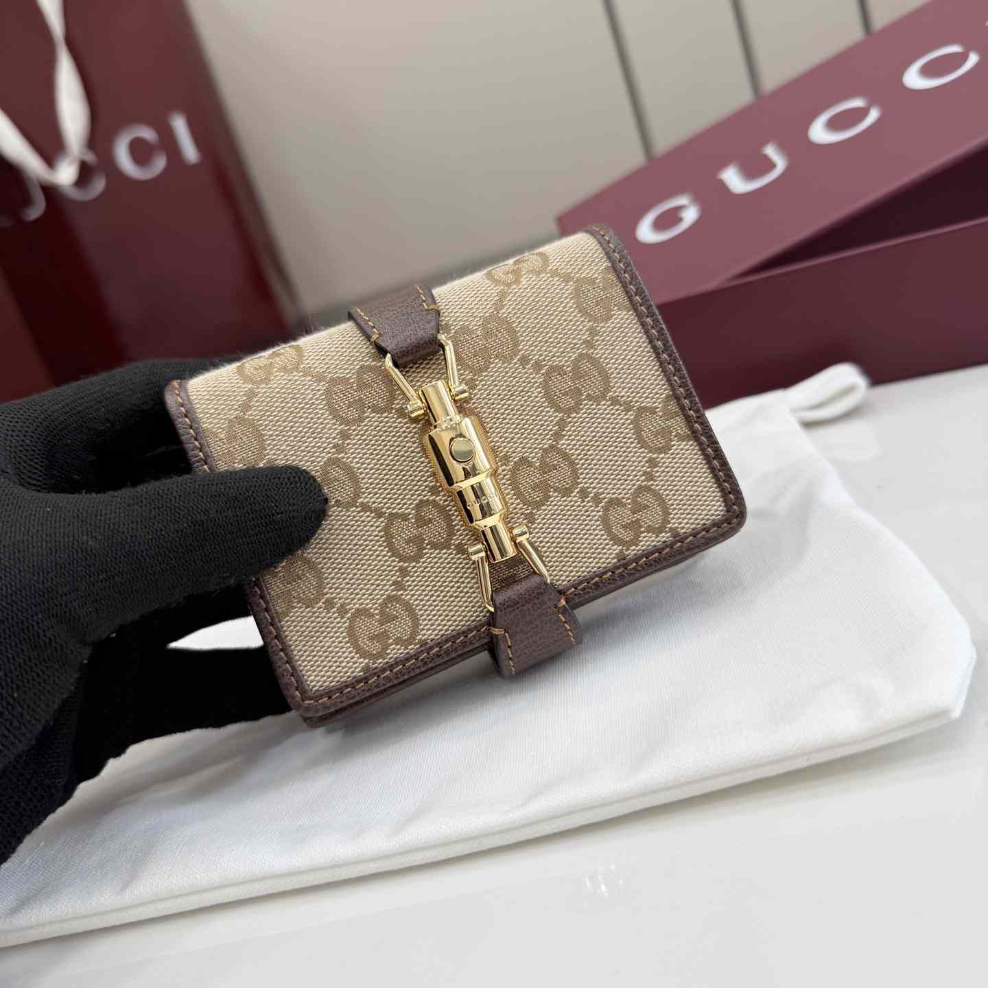 Gucci Jackie Medium Wallet - DesignerGu