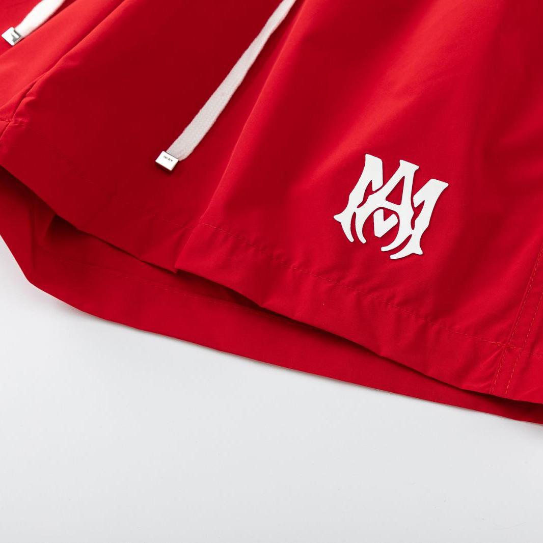 Amiri Logo Drawstring Swim Shorts - DesignerGu