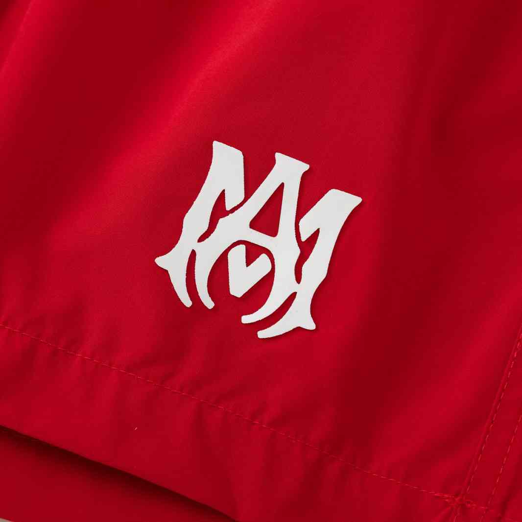 Amiri Logo Drawstring Swim Shorts - DesignerGu