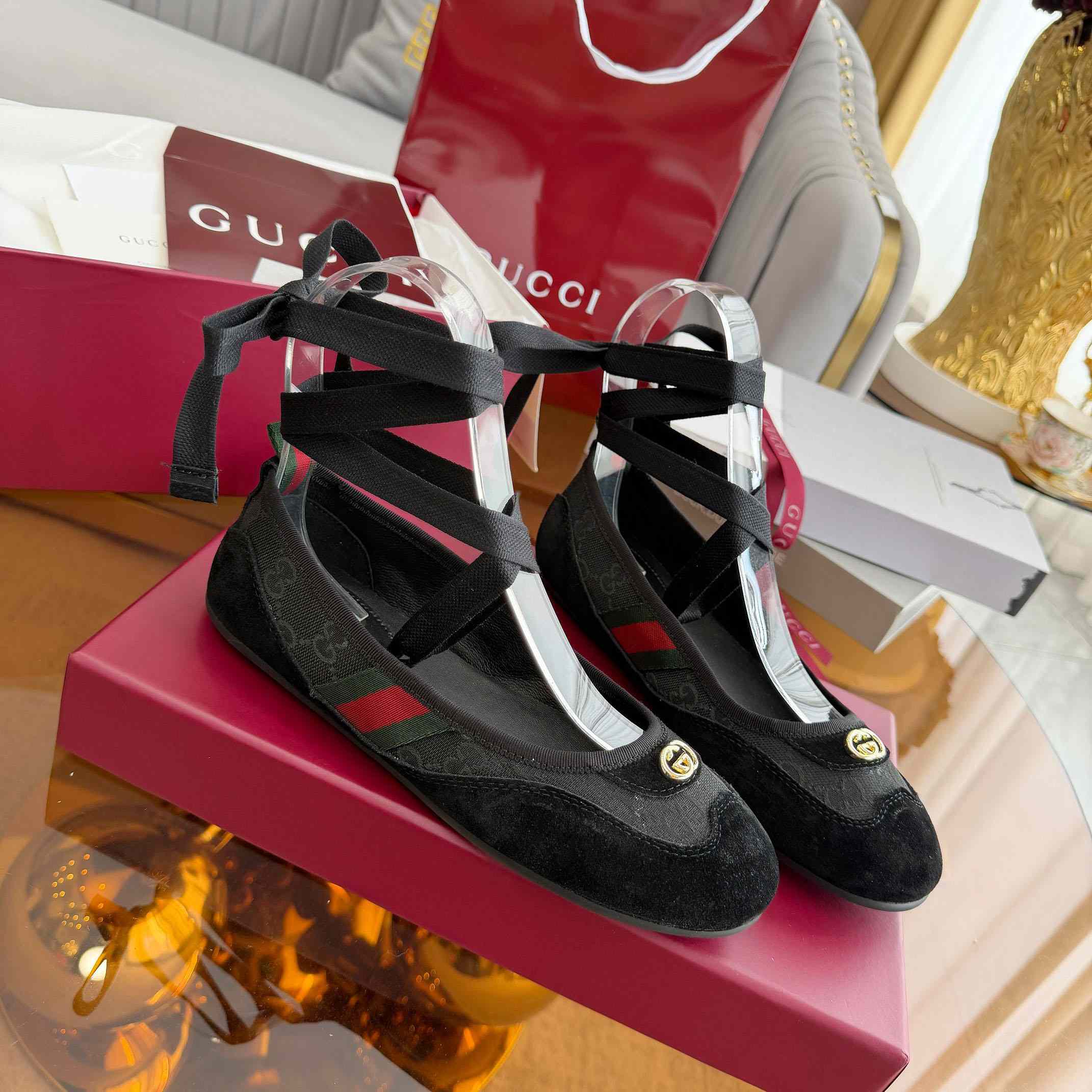  Gucci Shift Ballerina - DesignerGu