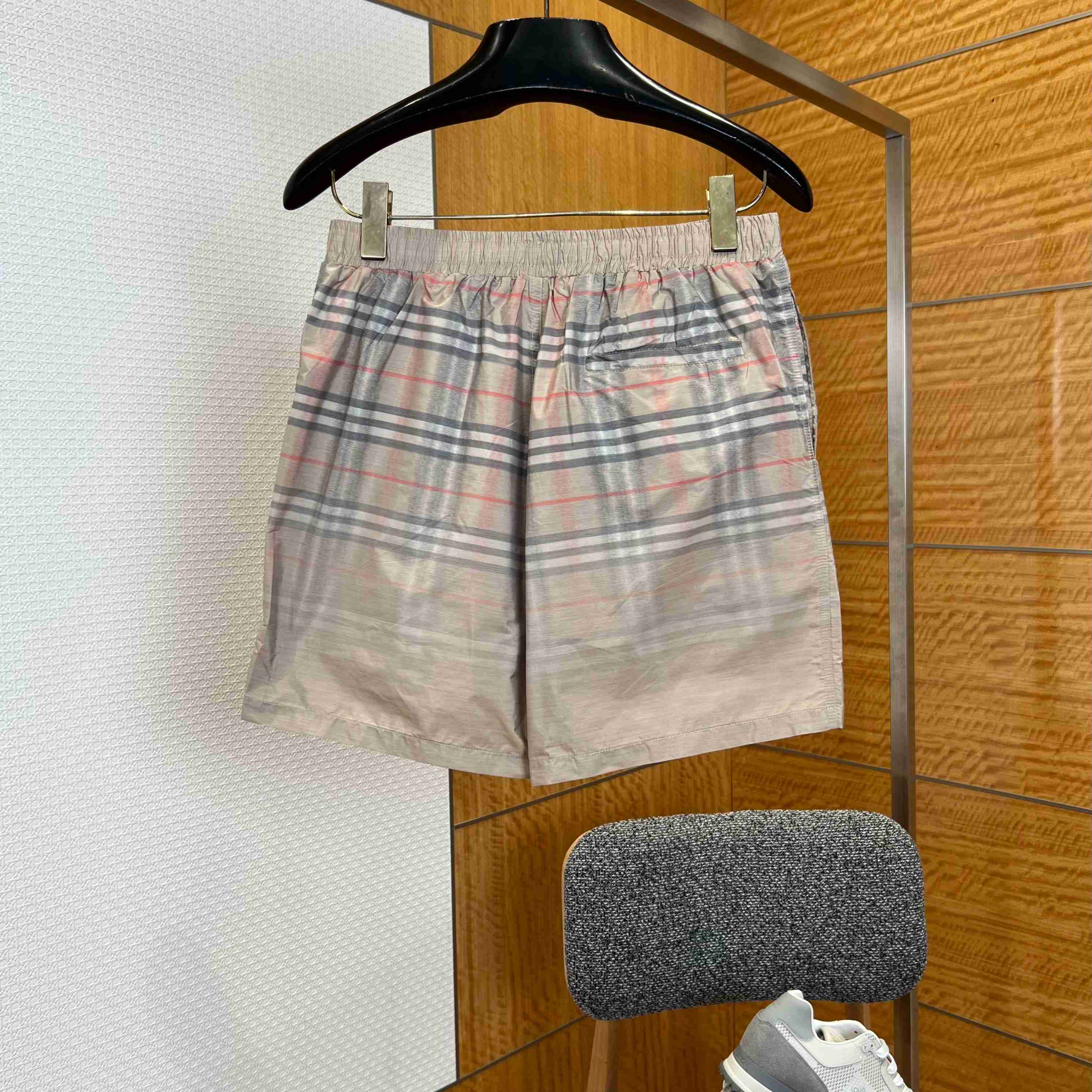 Burberry Gradient Check Swim Shorts - DesignerGu