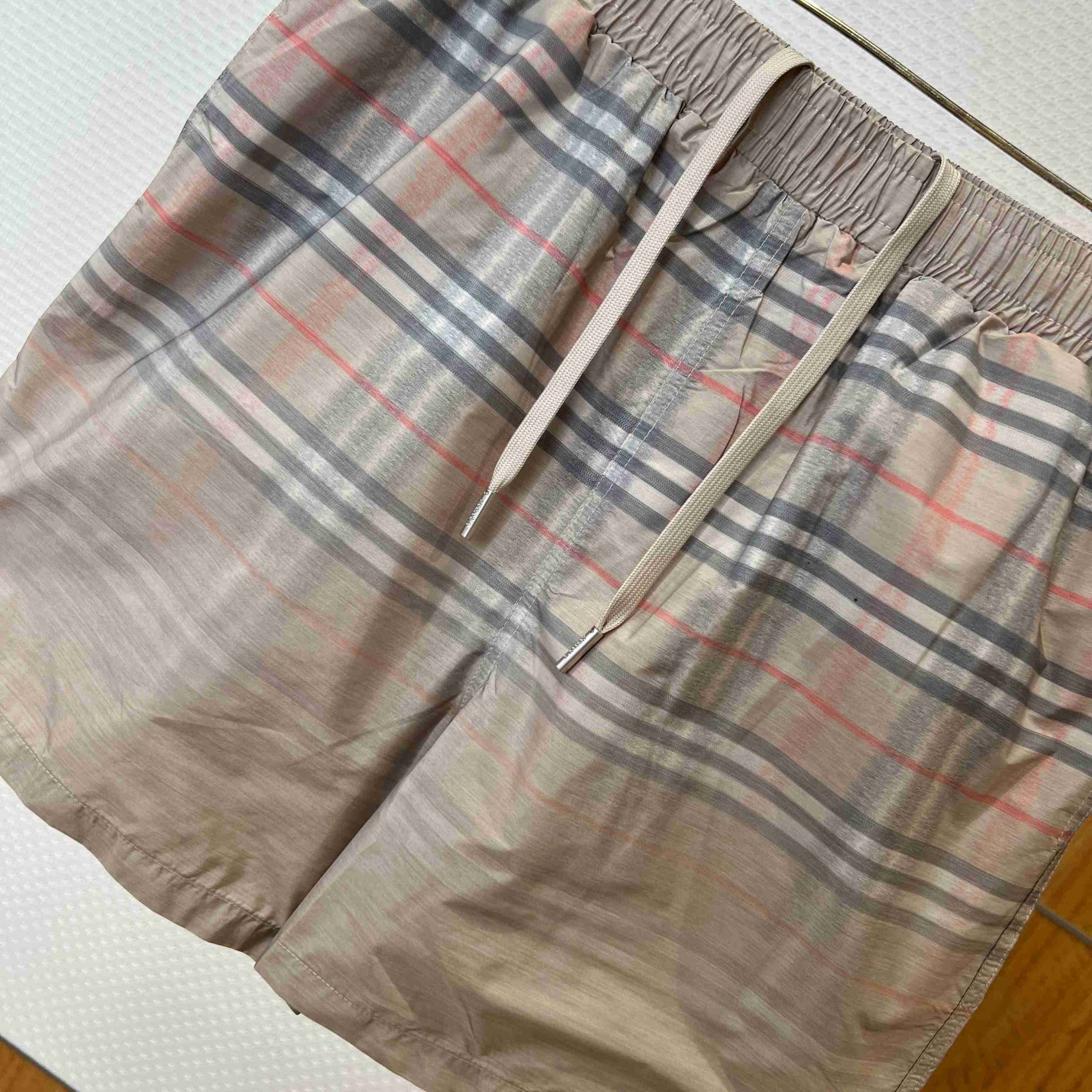 Burberry Gradient Check Swim Shorts - DesignerGu