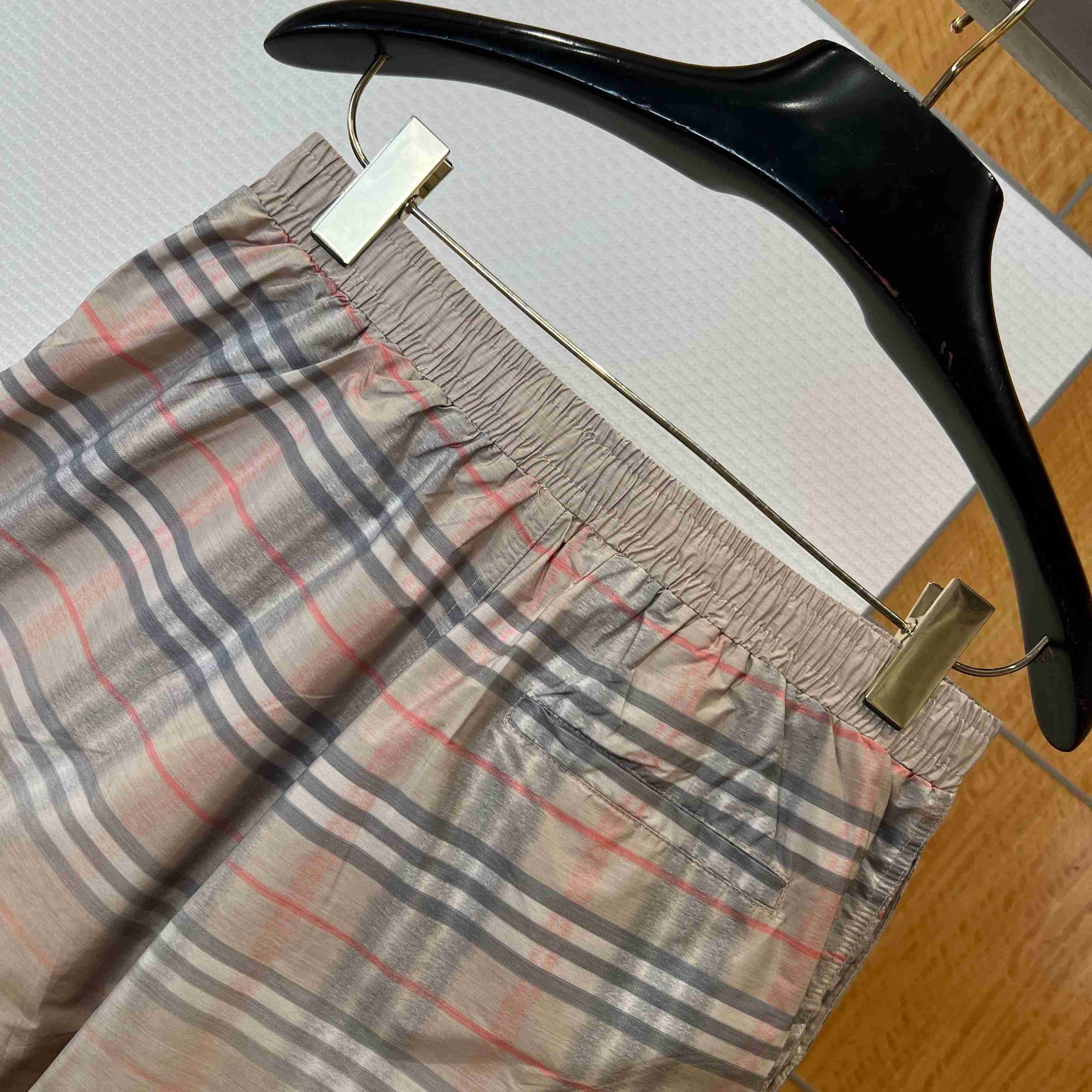 Burberry Gradient Check Swim Shorts - DesignerGu